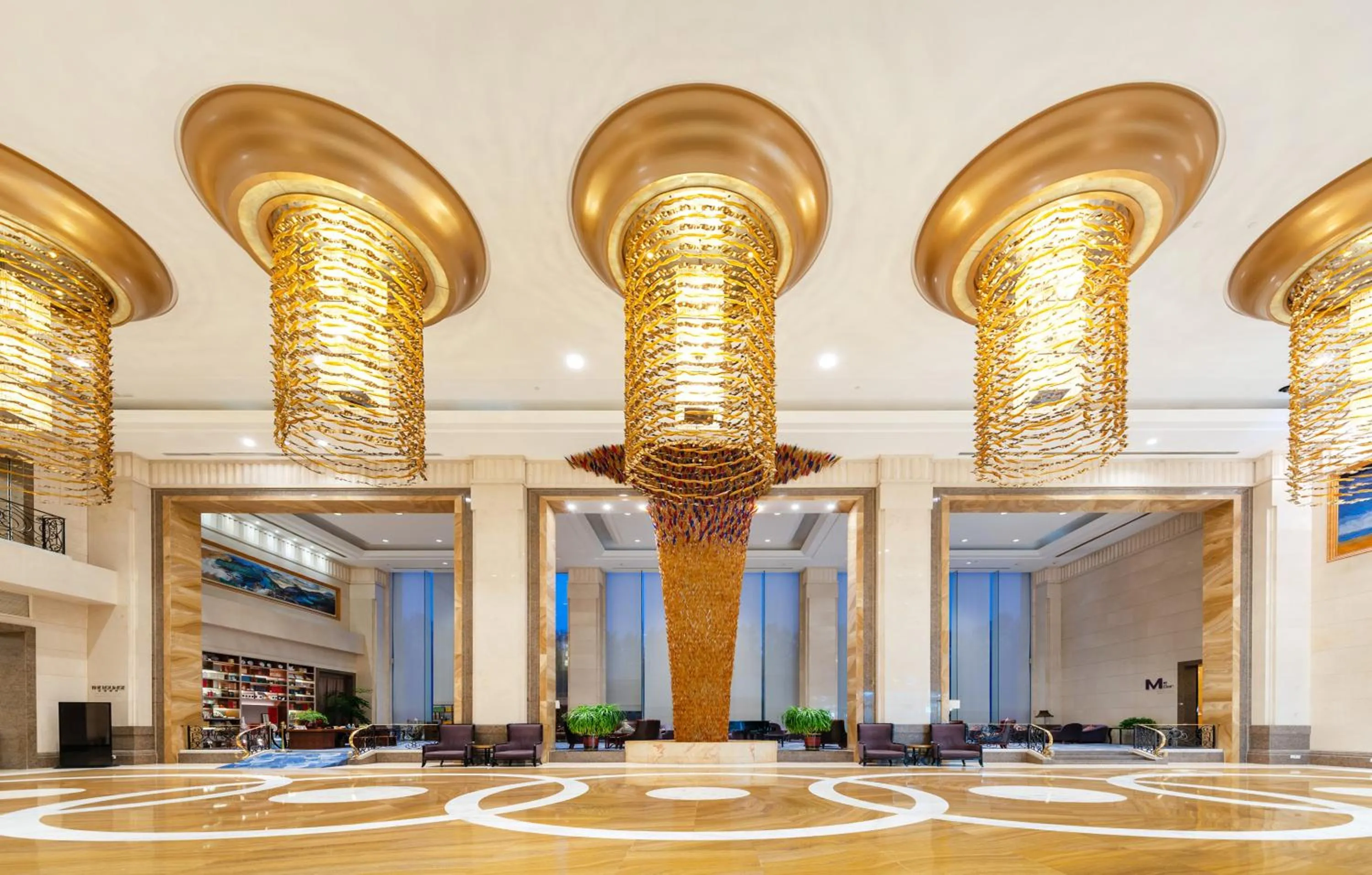 Lobby or reception in DoubleTree By Hilton Wuxi