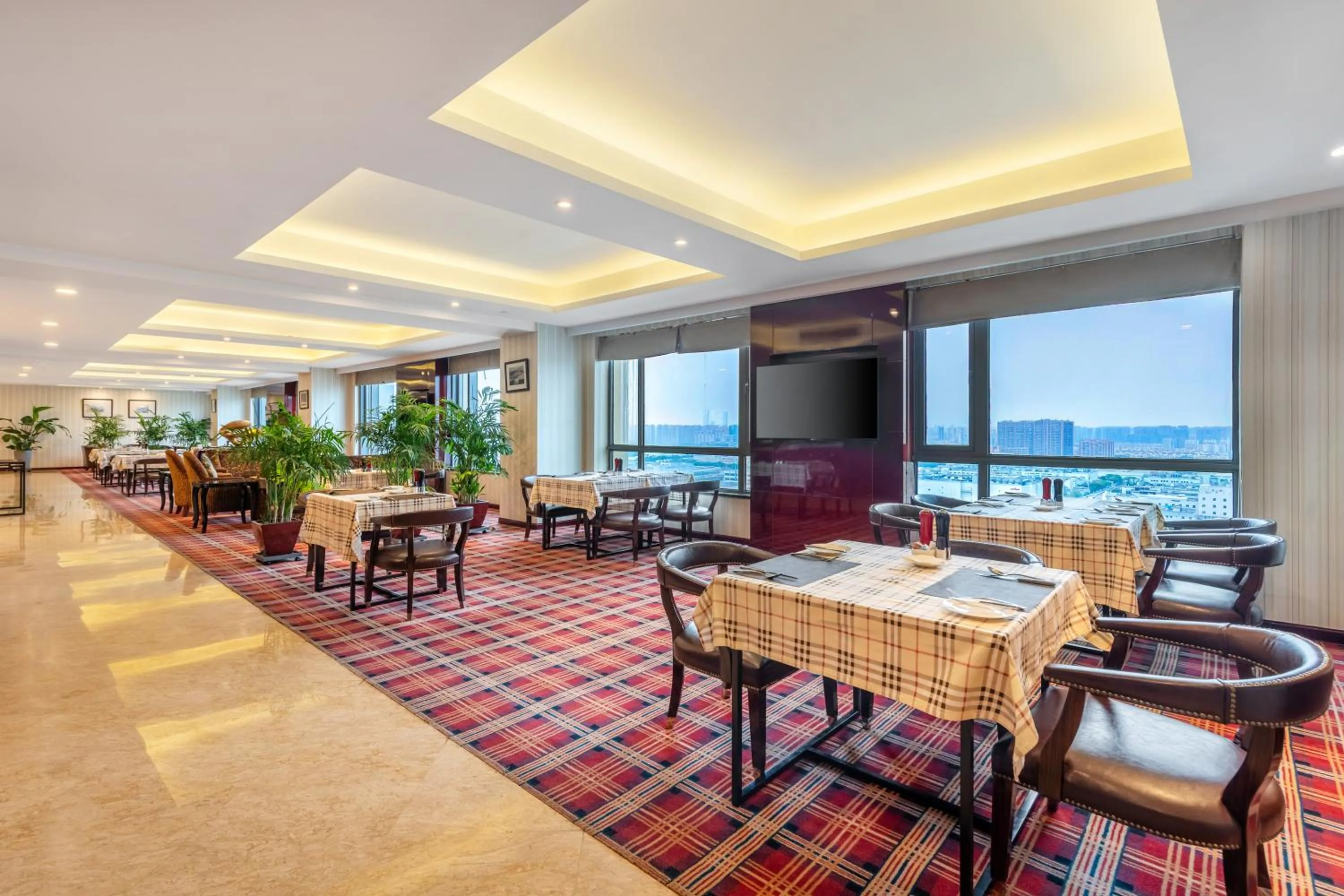 Seating area in DoubleTree By Hilton Wuxi