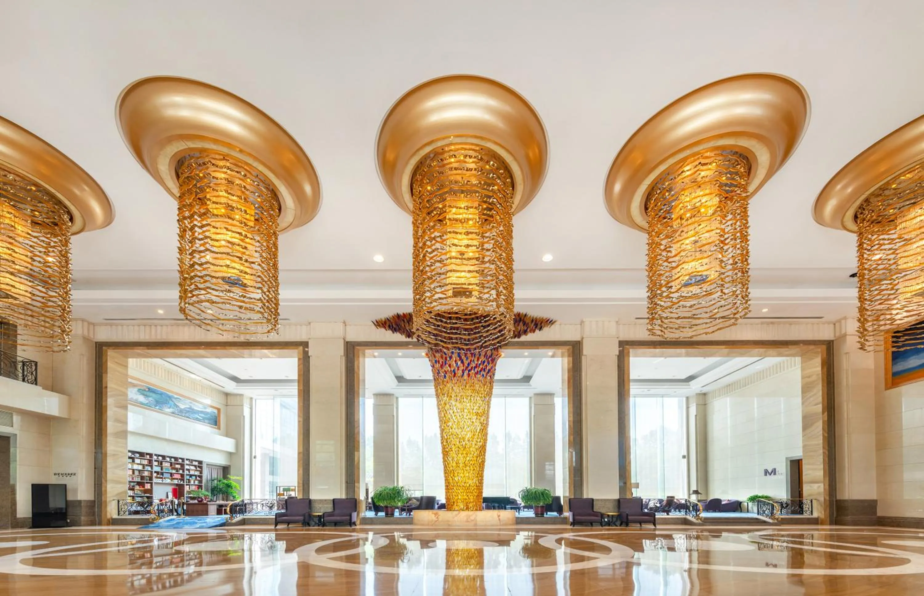 Lobby or reception in DoubleTree By Hilton Wuxi
