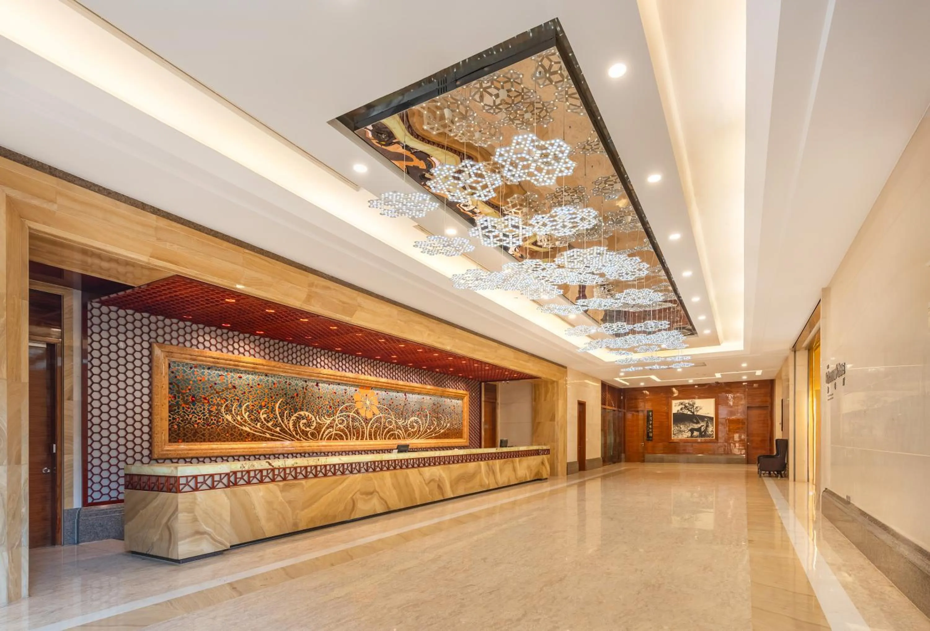 Lobby or reception in DoubleTree By Hilton Wuxi
