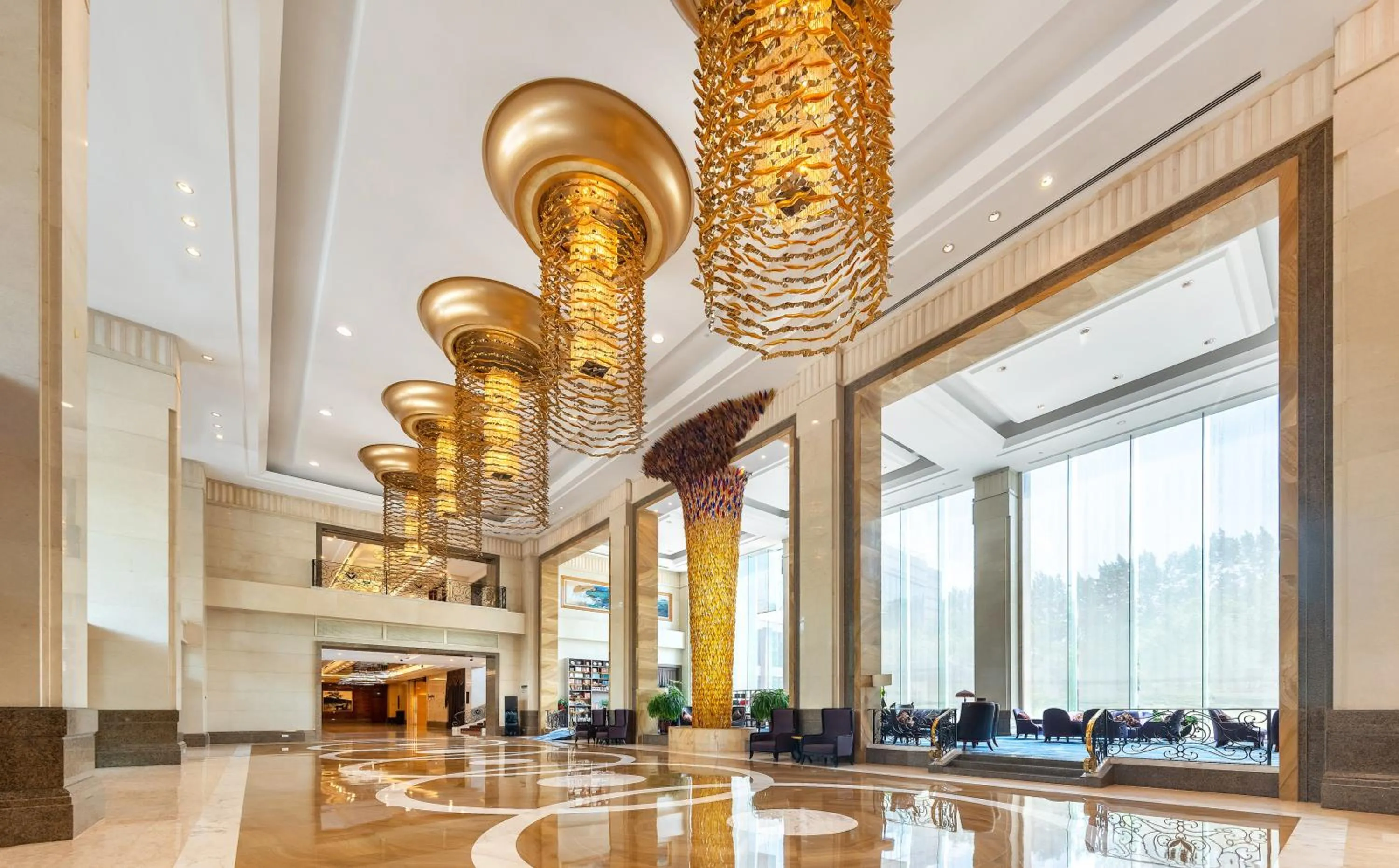 Lobby or reception in DoubleTree By Hilton Wuxi