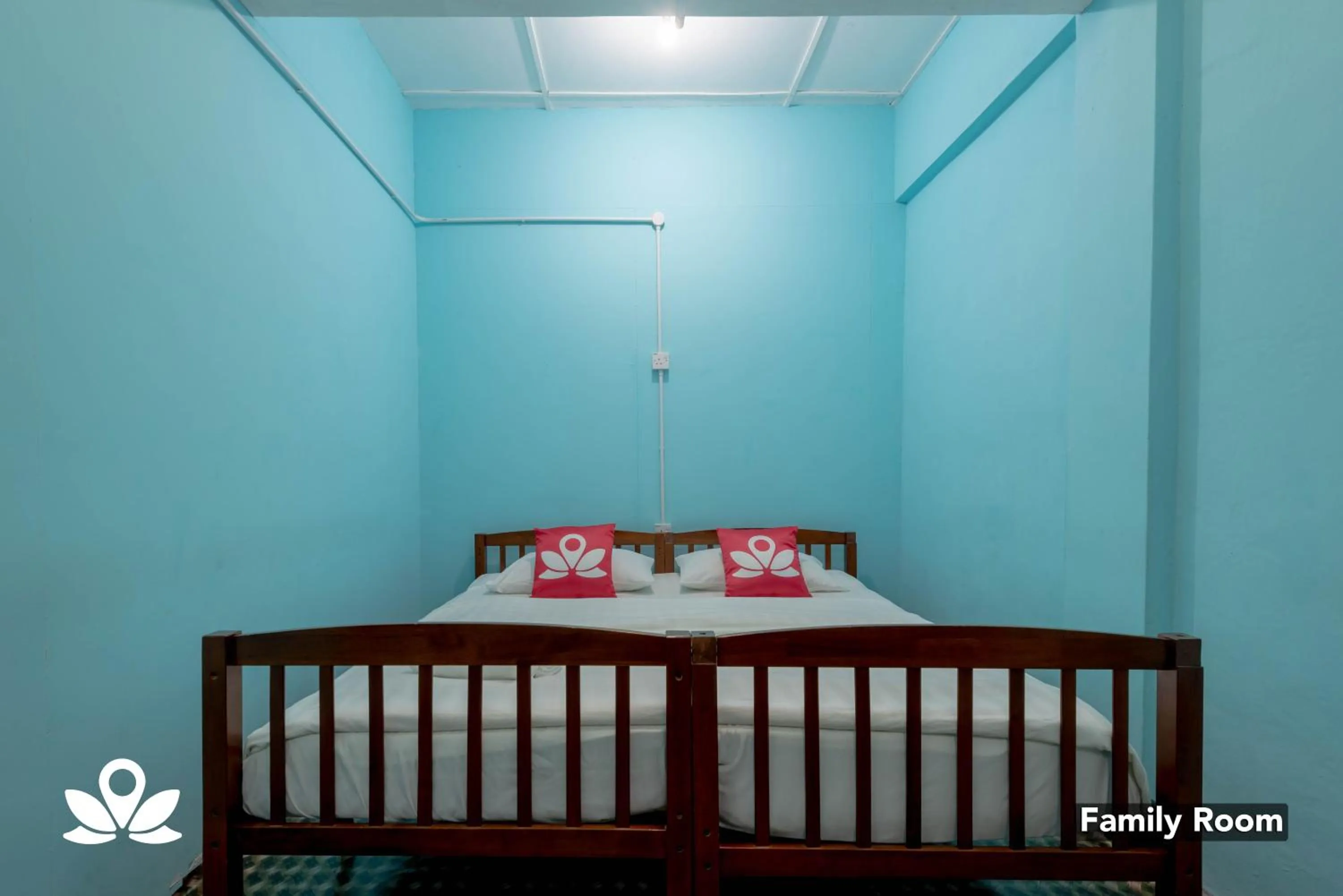 Photo of the whole room, Bed in Island Backpackers