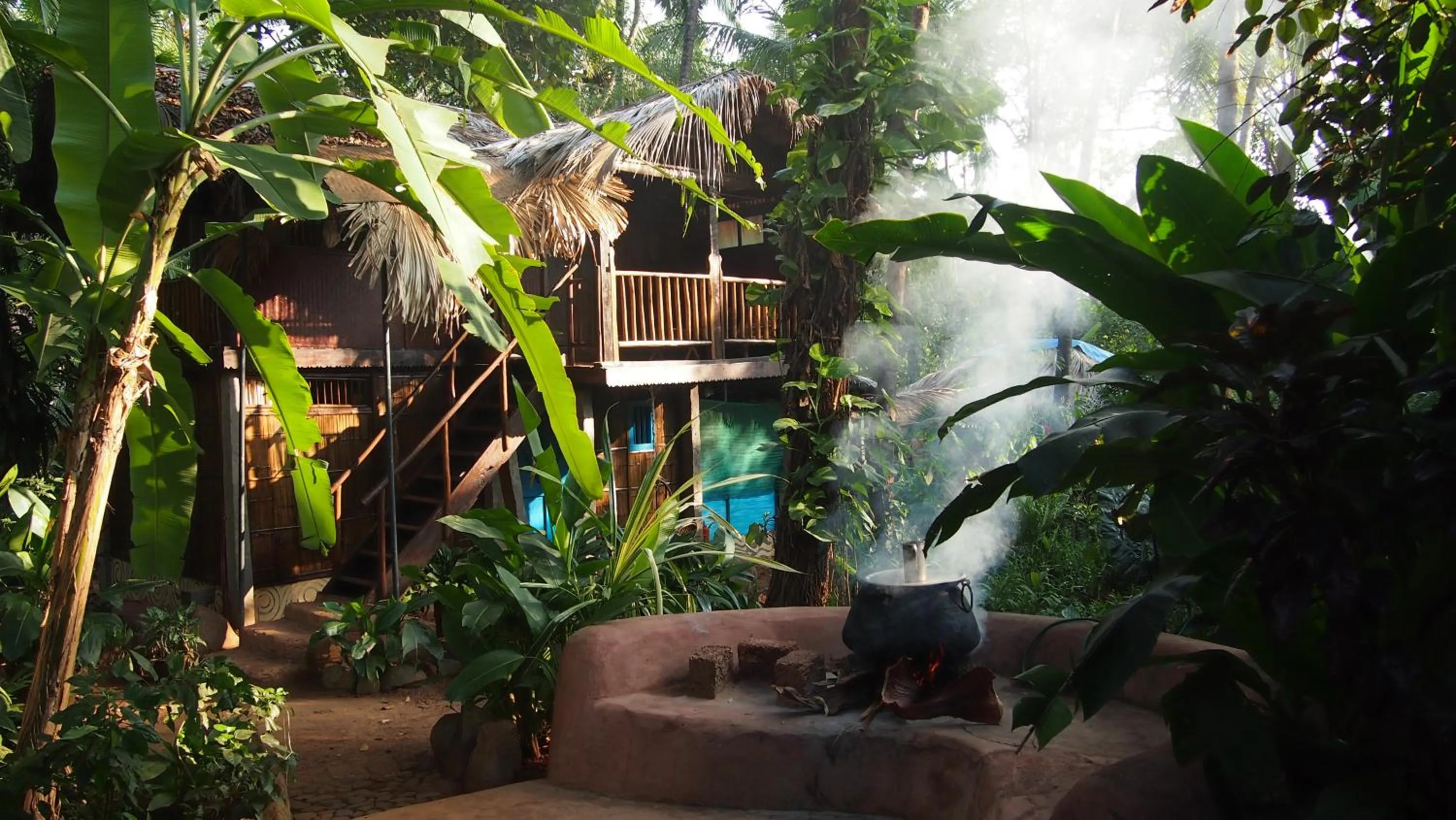 Property building in Bhakti Kutir