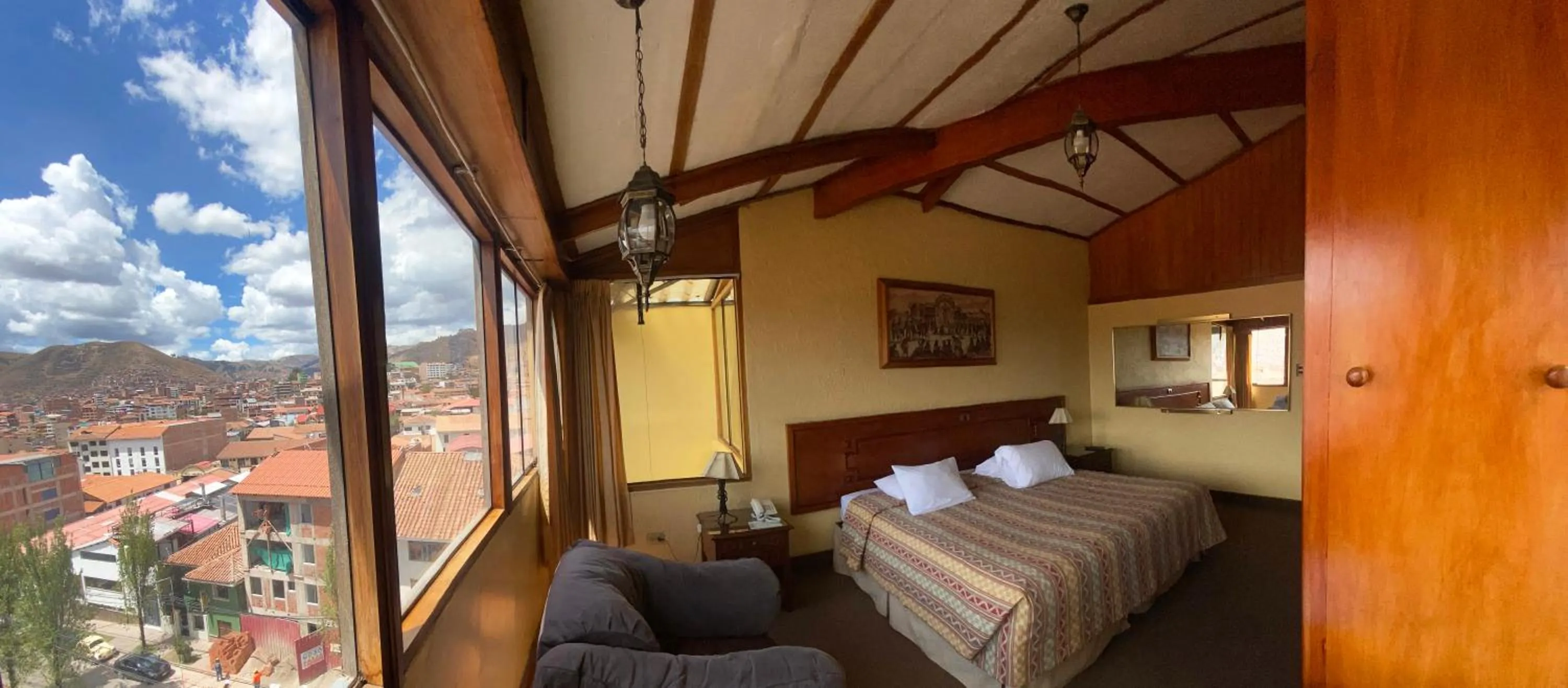 Bed in Hotel El Puma