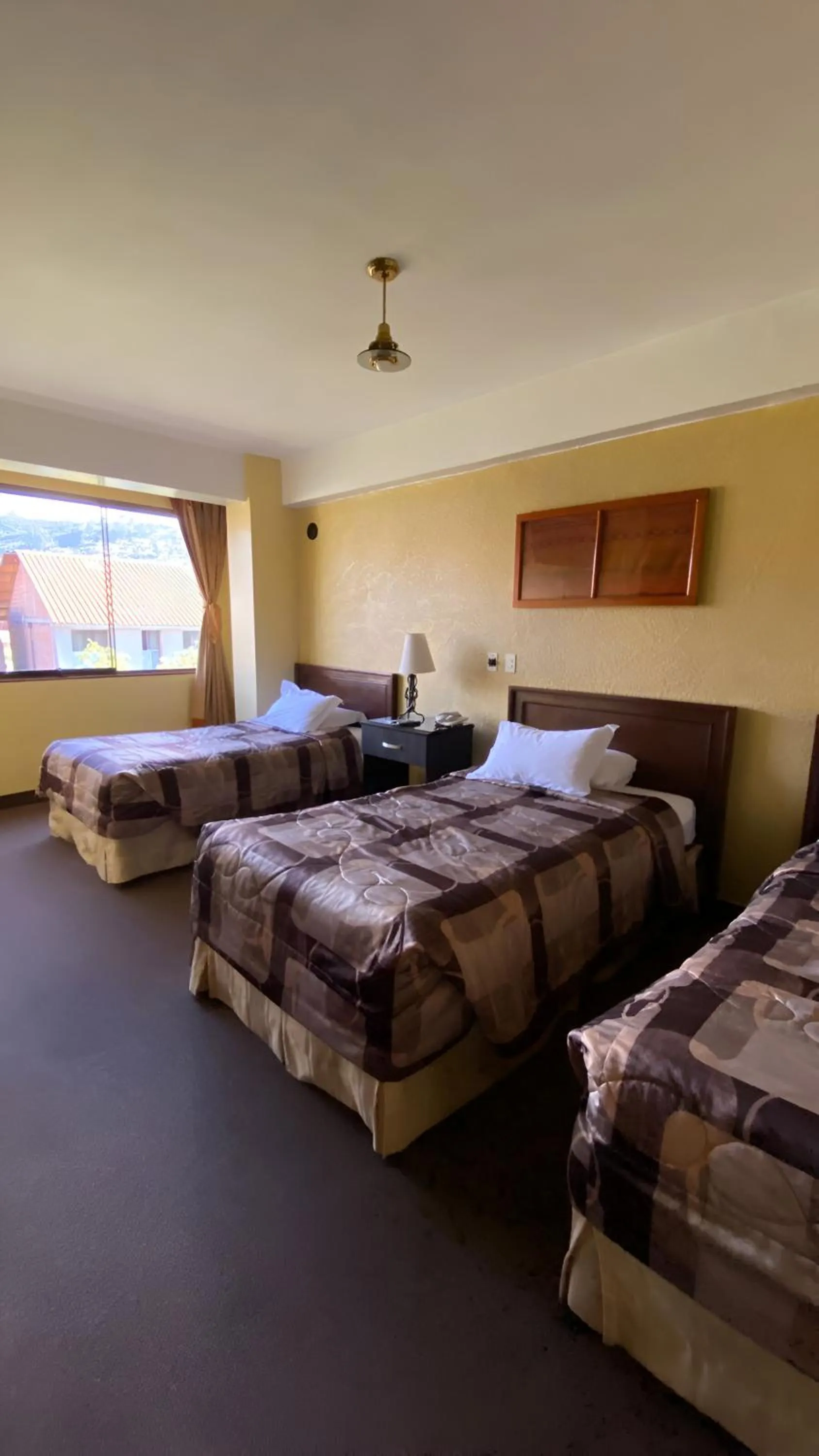 Bed in Hotel El Puma