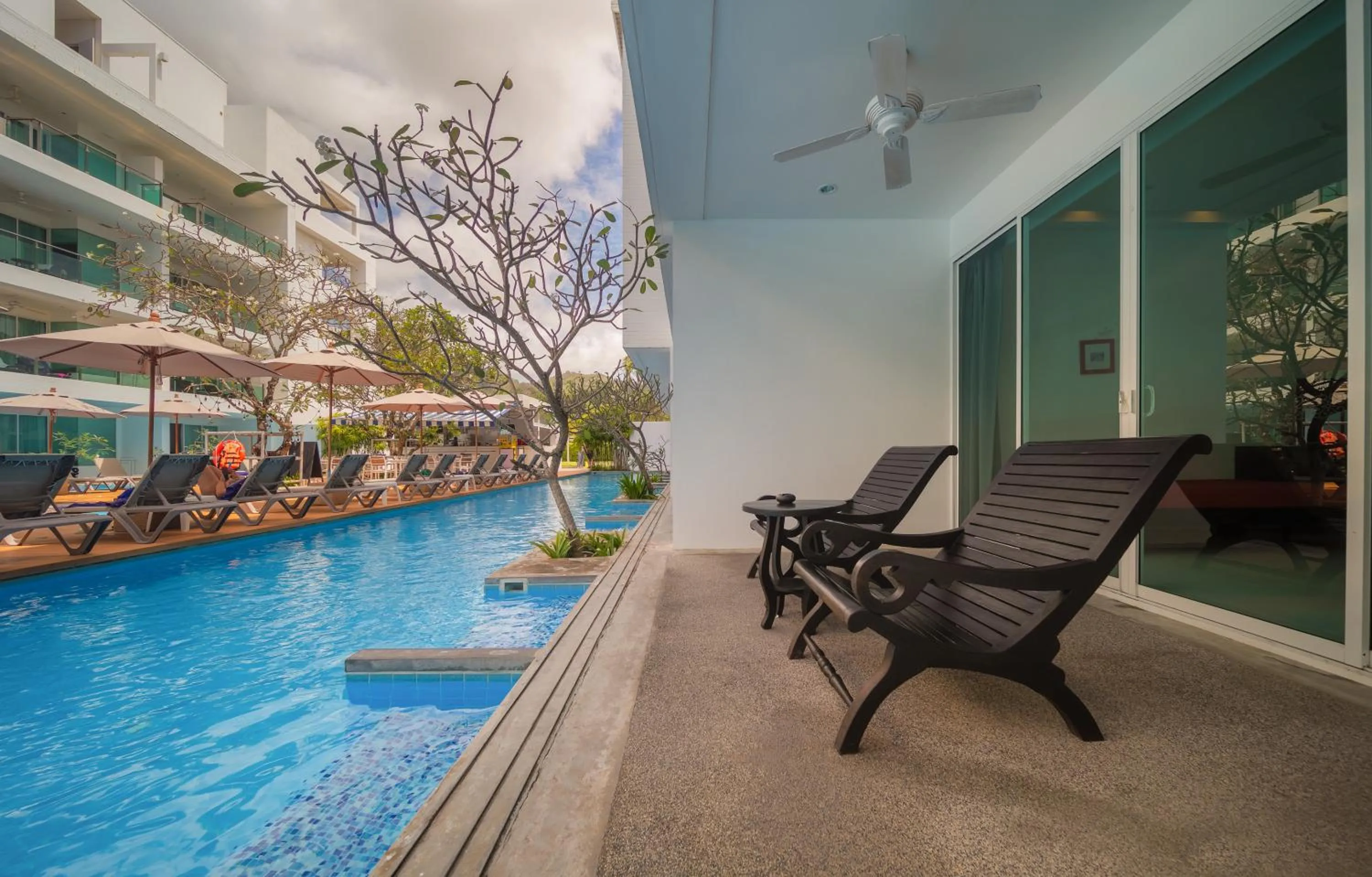 Pool view in The Old Phuket - Karon Beach Resort