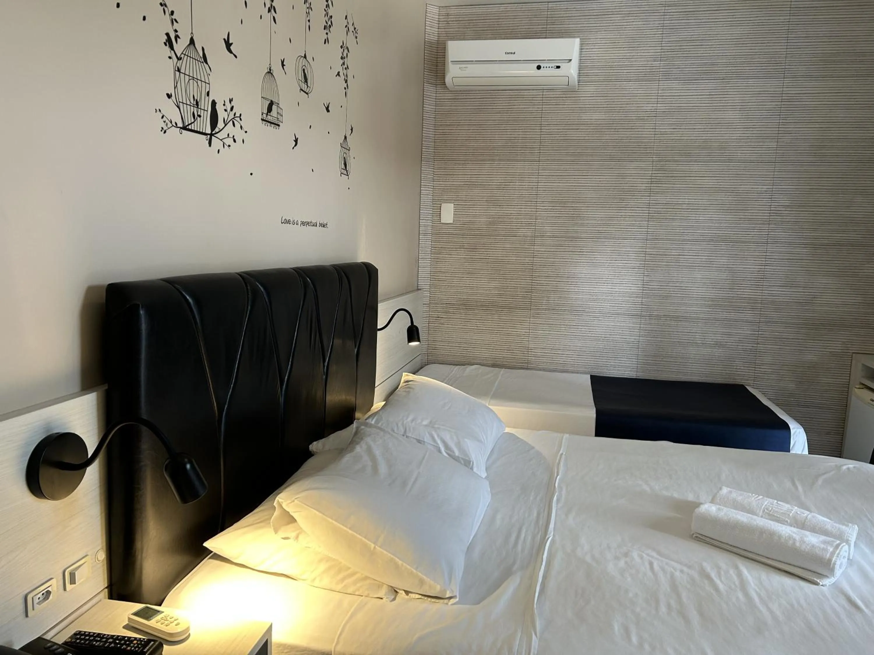 Bedroom, Bed in Pousada Villa Atlântica