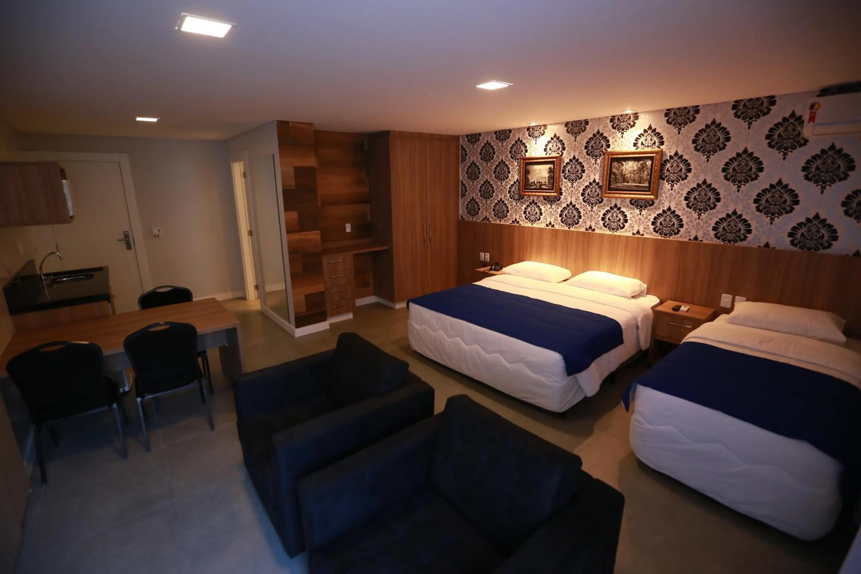 Decorative detail, Bed in Hotel das Américas