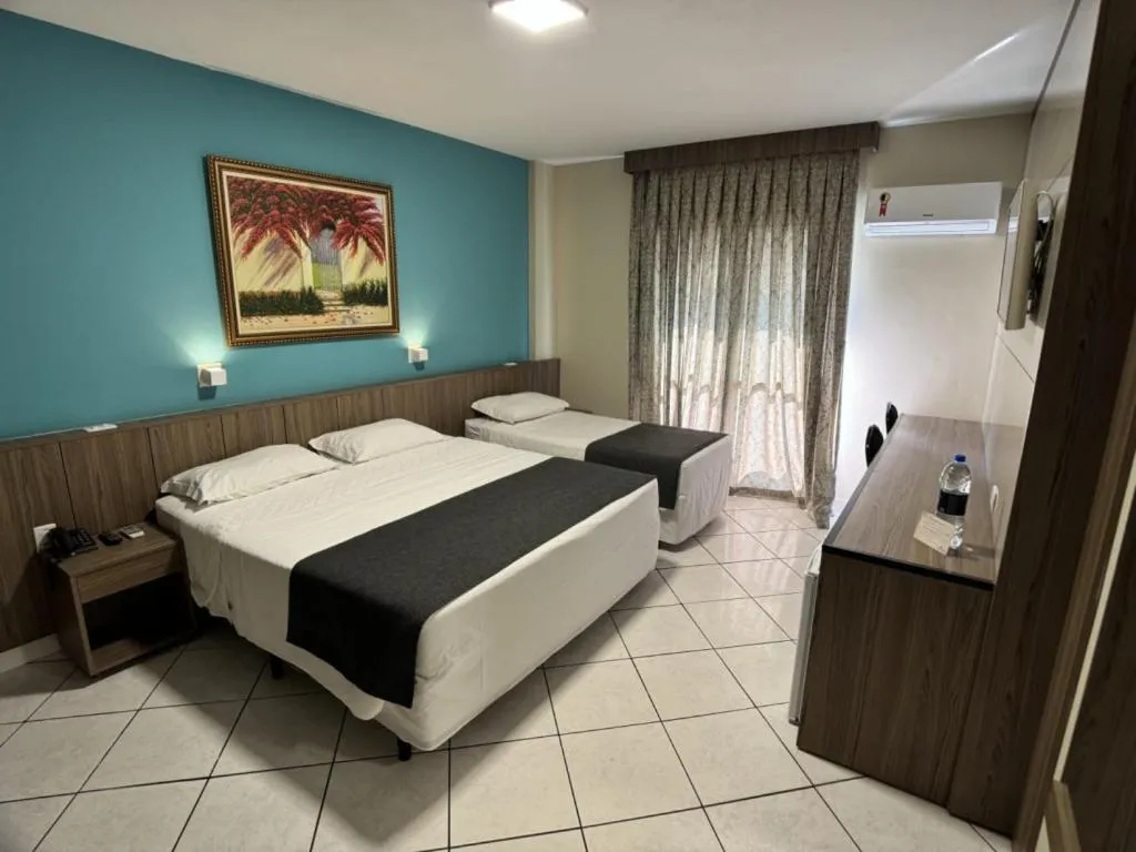 Bedroom, Bed in Hotel das Américas