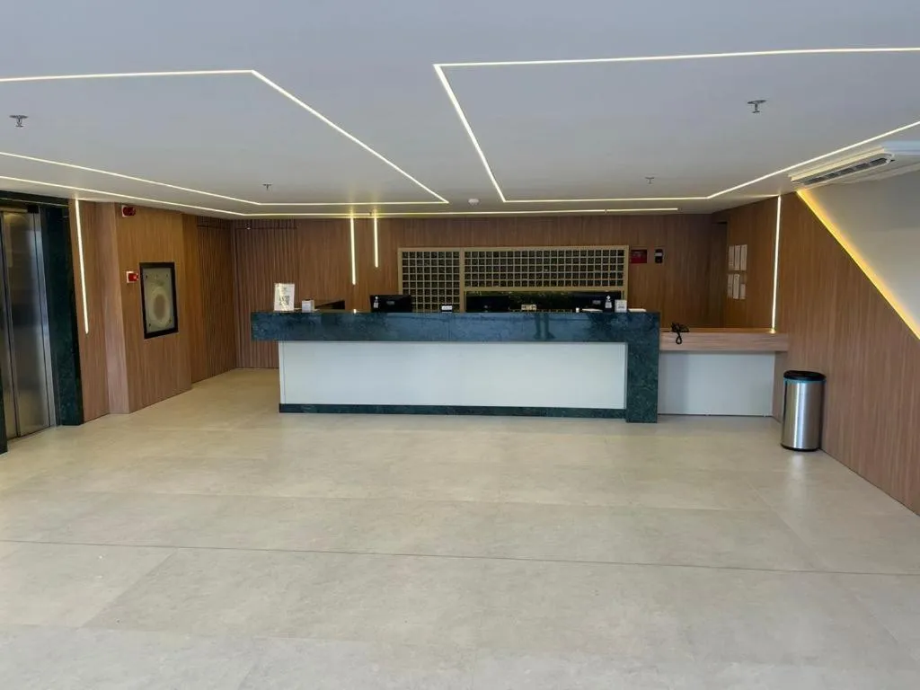 Lobby or reception in Hotel das Américas