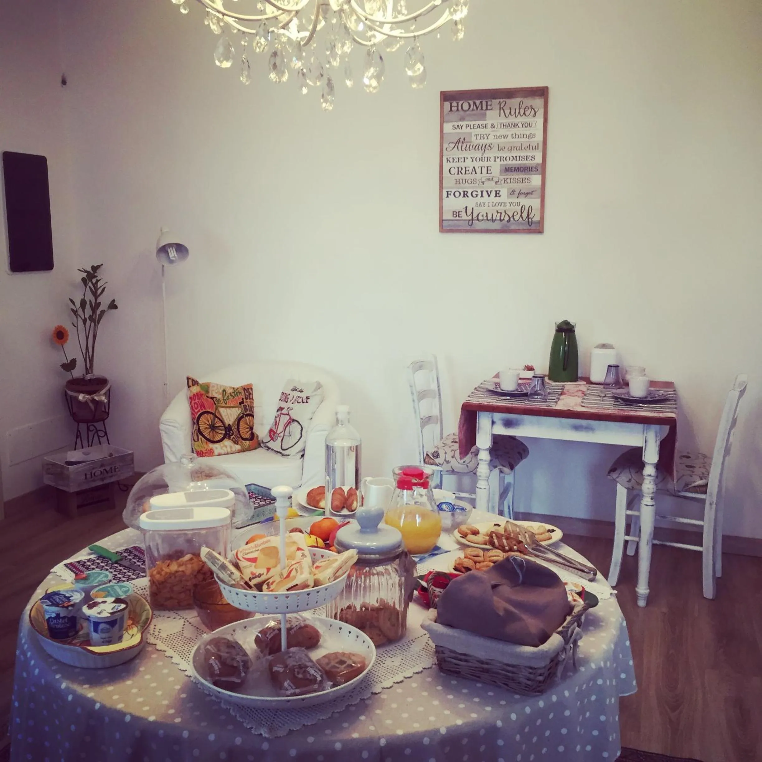 Buffet breakfast in Dimora Naviglio