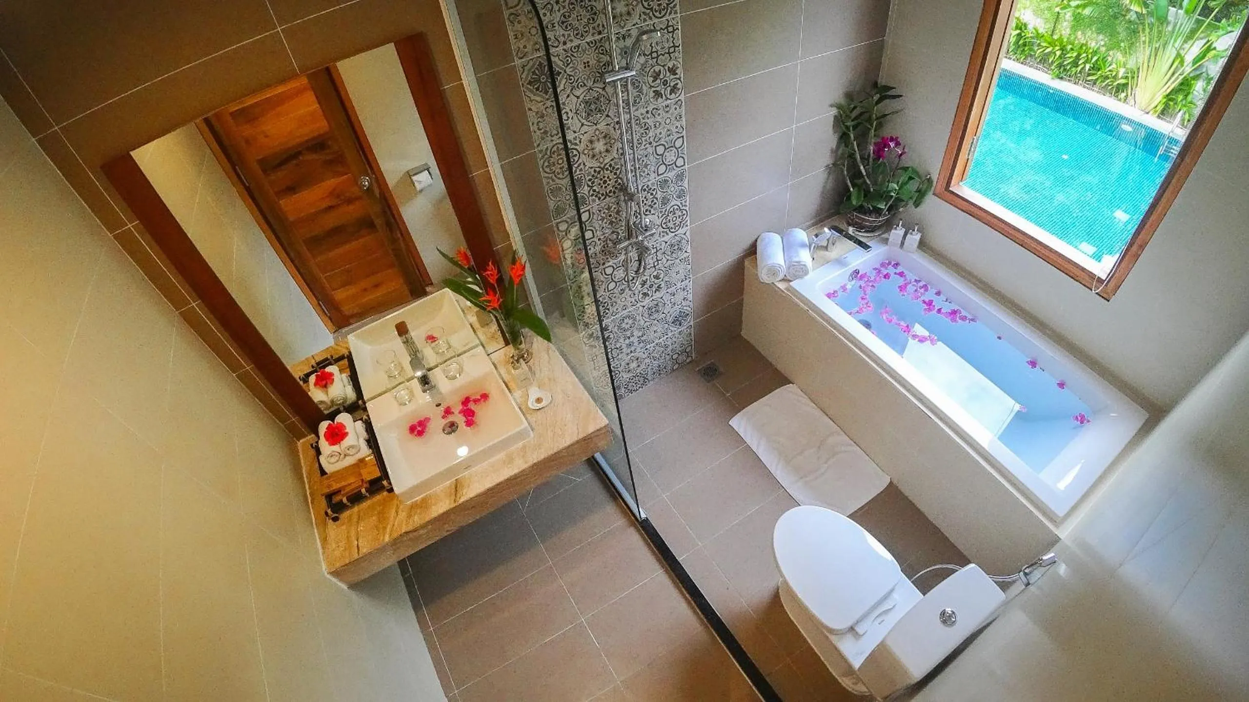 Bathroom in Nadine Phu Quoc Resort & Spa