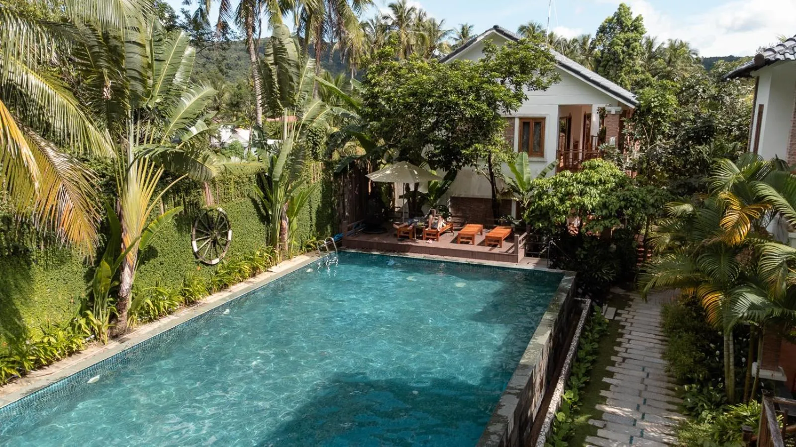 Pool view in Nadine Phu Quoc Resort & Spa