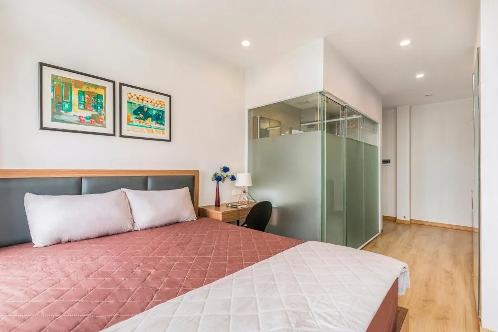 Bed in Lotus Inn West Lake