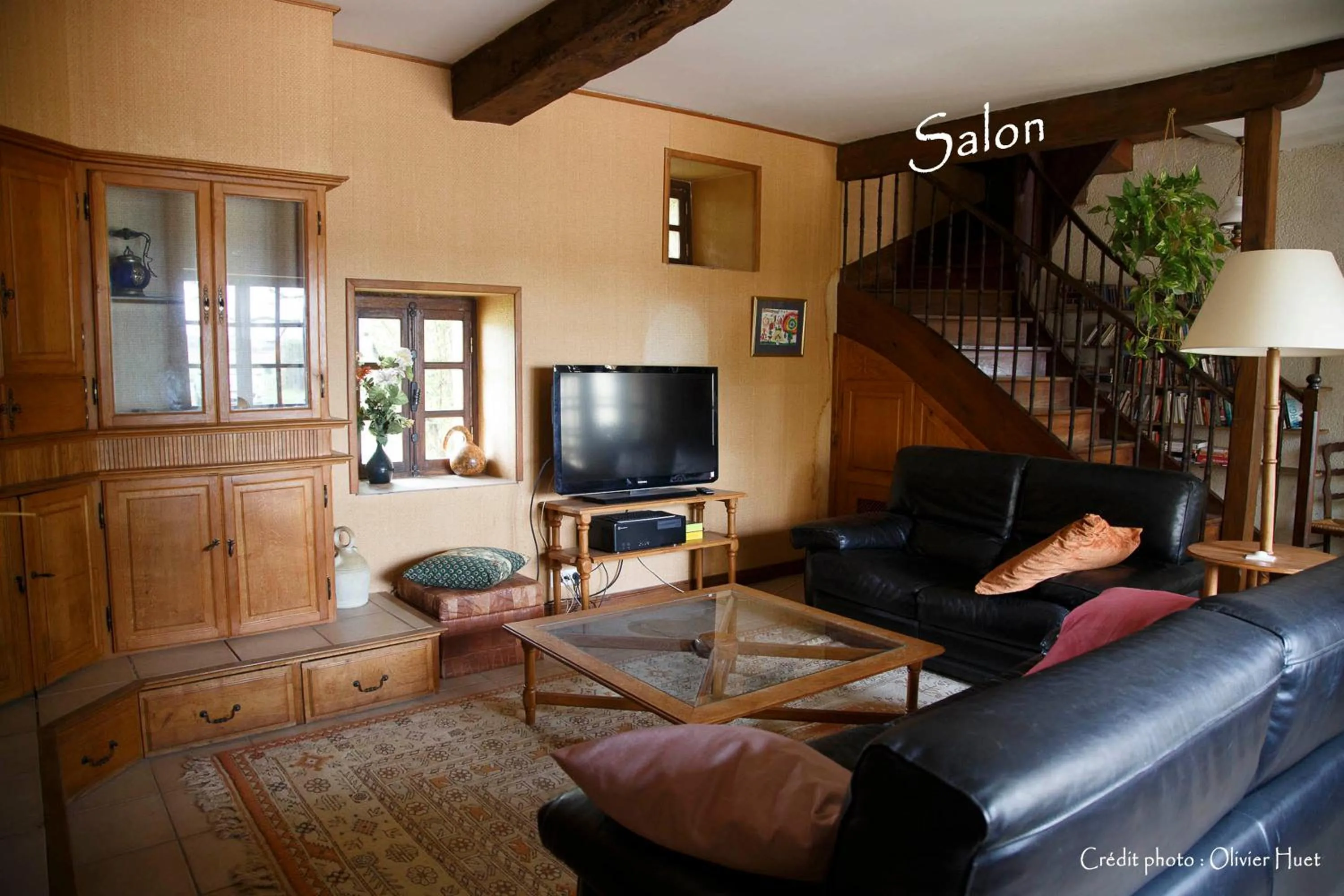 Living room in La chambre la Tricherie