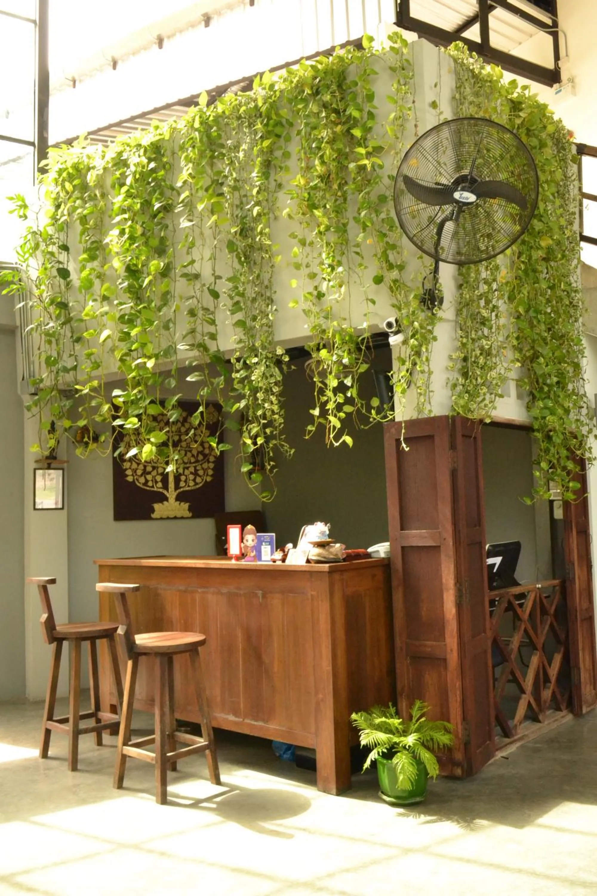 Decorative detail in Nornlamphun Boutique Hotel