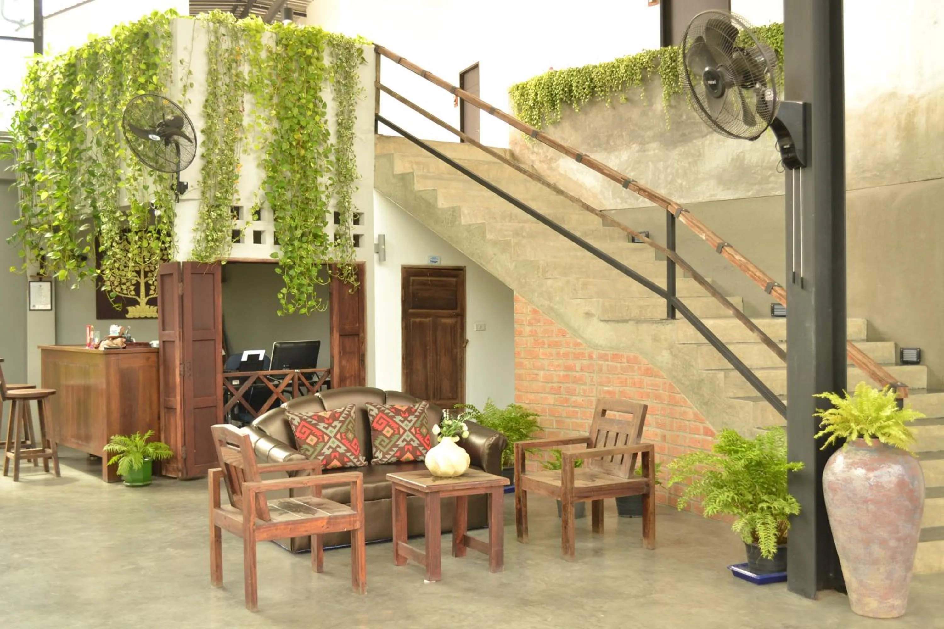 Lobby or reception in Nornlamphun Boutique Hotel