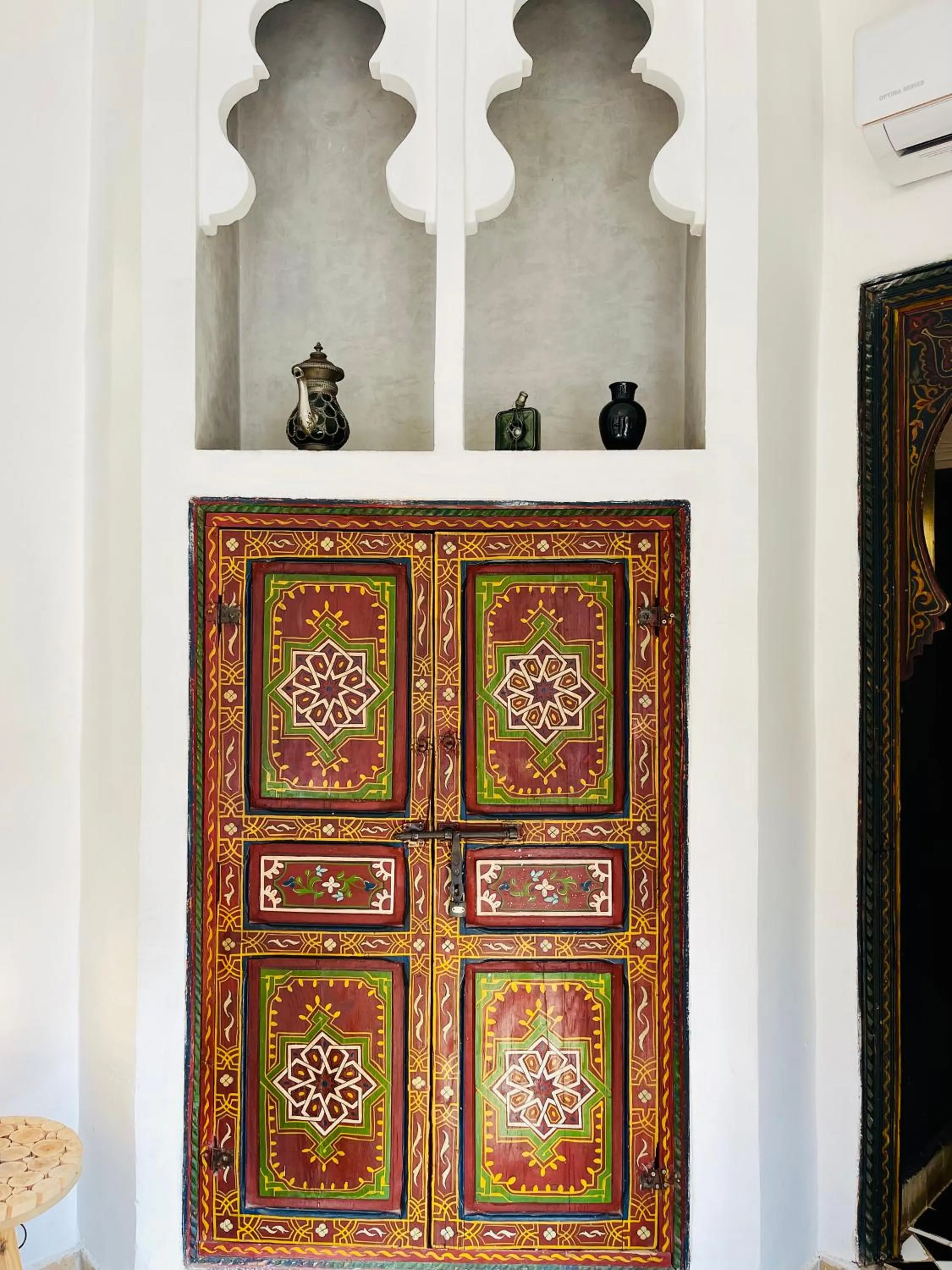 Decorative detail in Riad La Porte Rouge By La Siredrah
