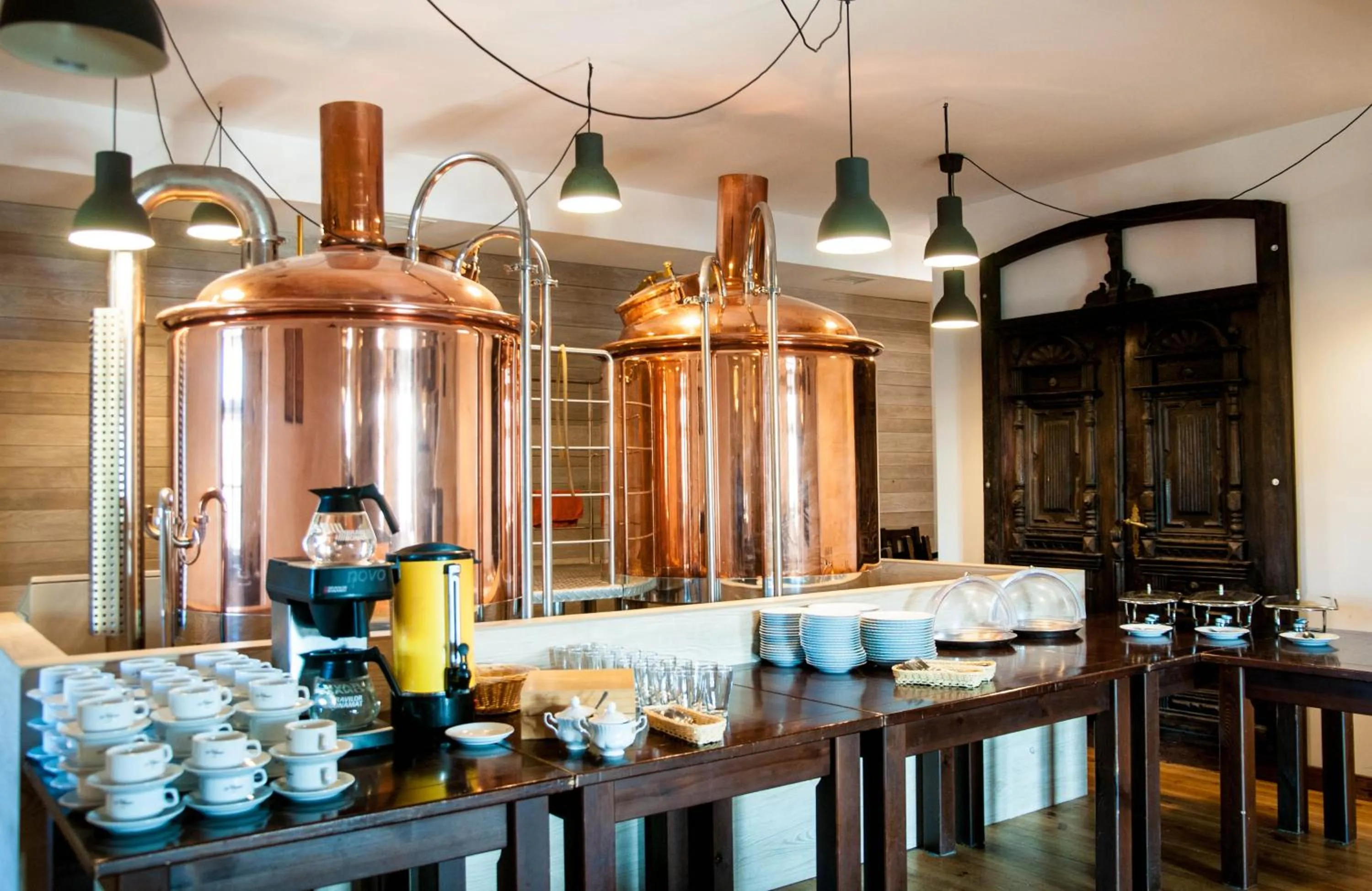 Coffee/tea facilities in Przystanek Tleń