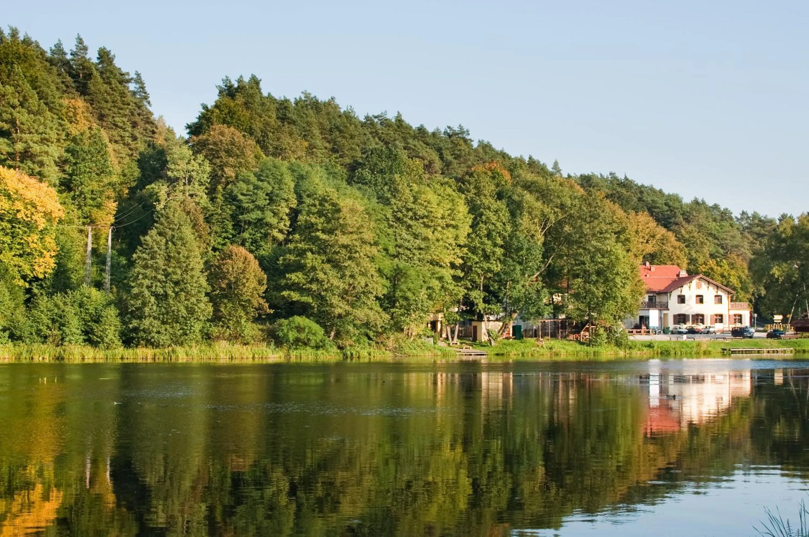 Natural landscape in Przystanek Tleń