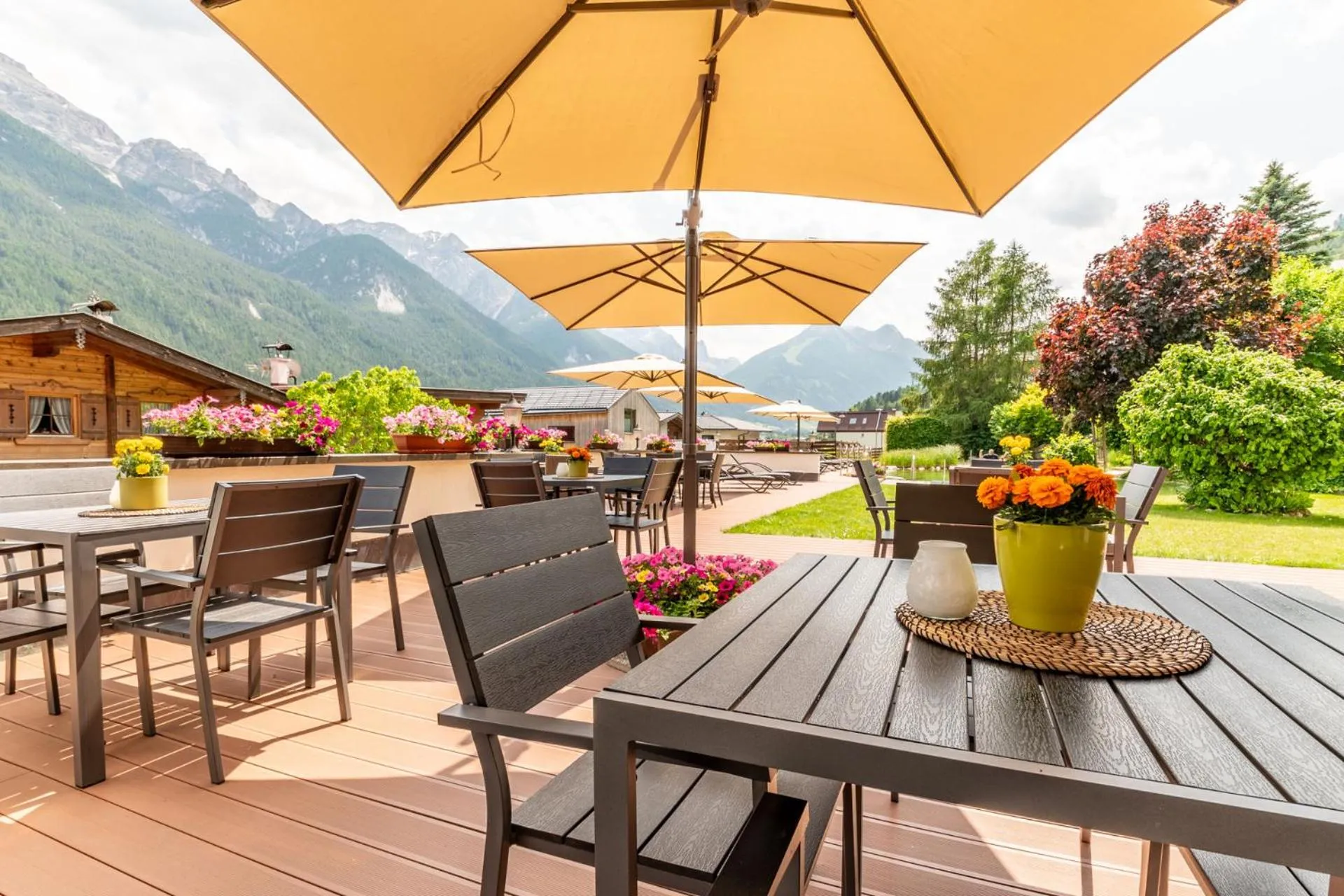 Balcony/Terrace in Sporthotel Cristall