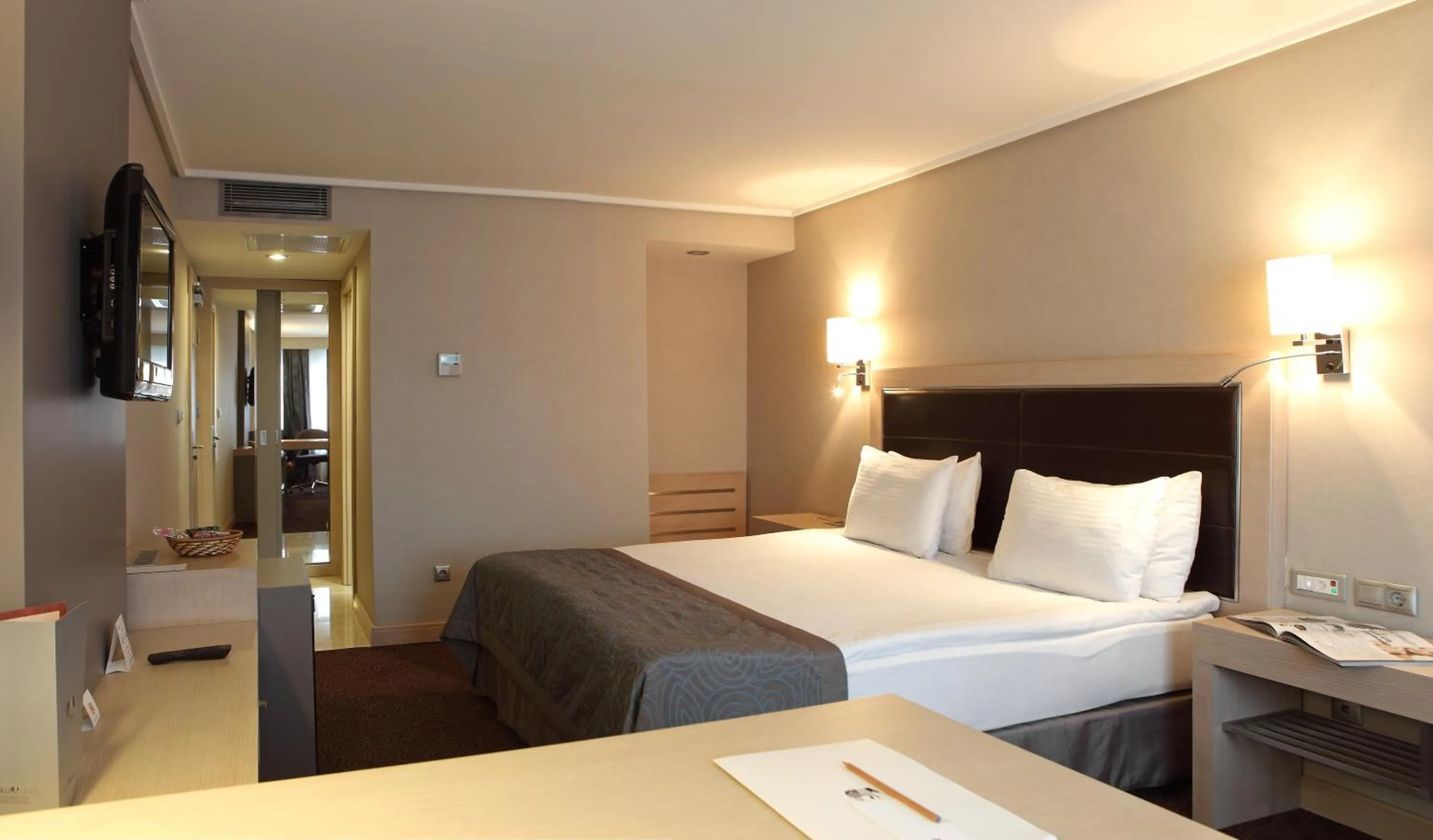 Decorative detail, Bed in Eyuboglu Hotel