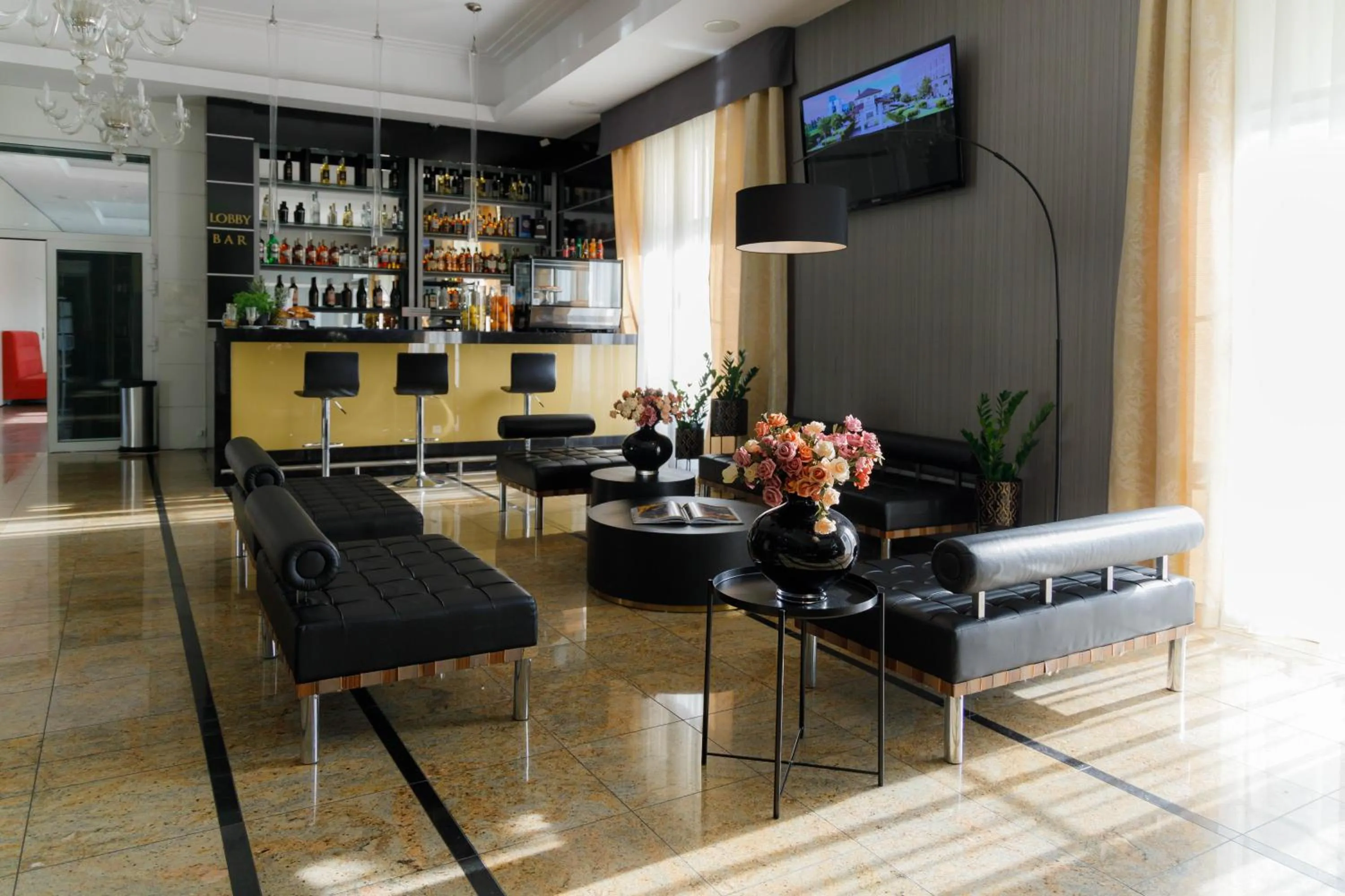 Lobby or reception in Hotel Lamberton