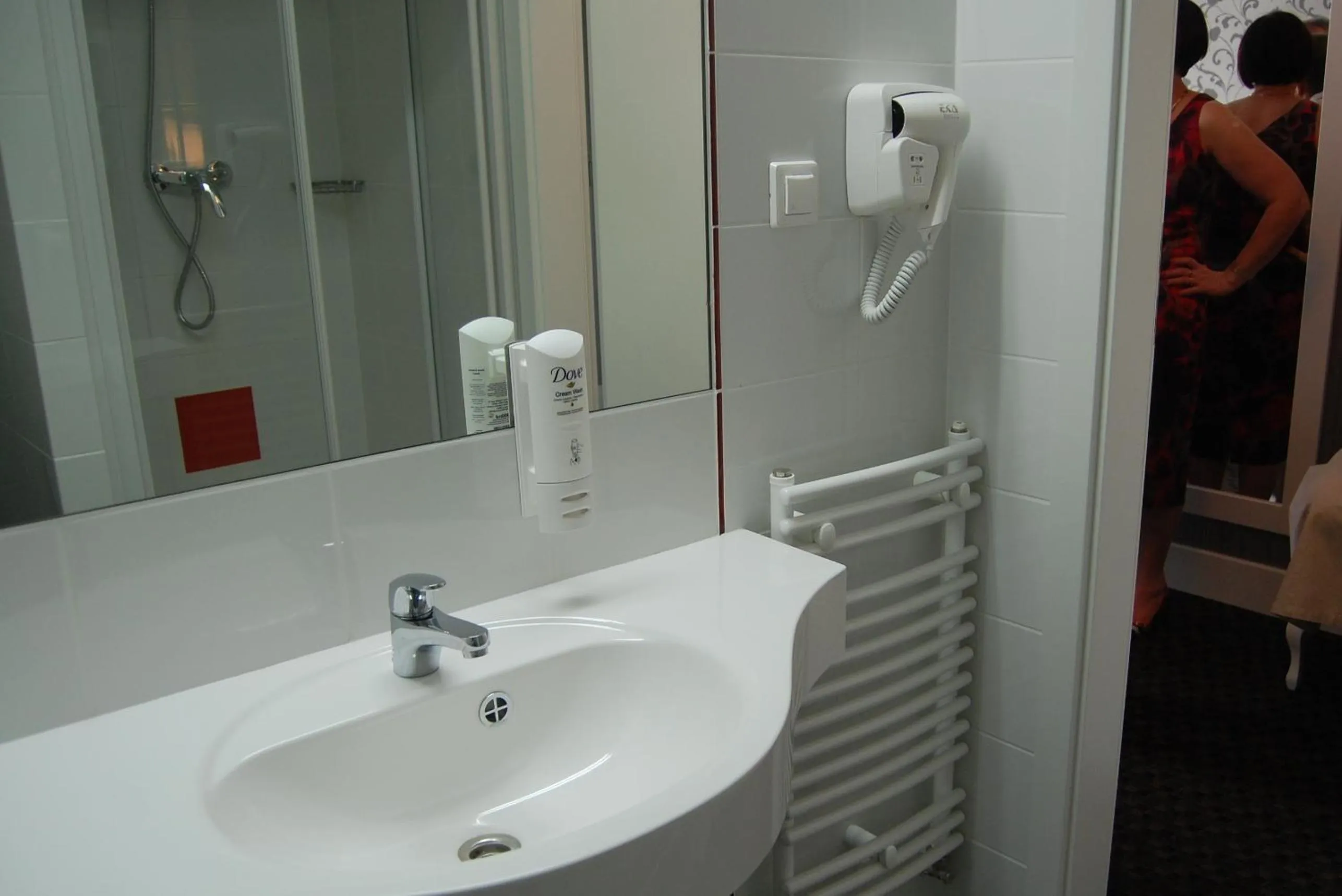 Bathroom in Hotel Lamberton