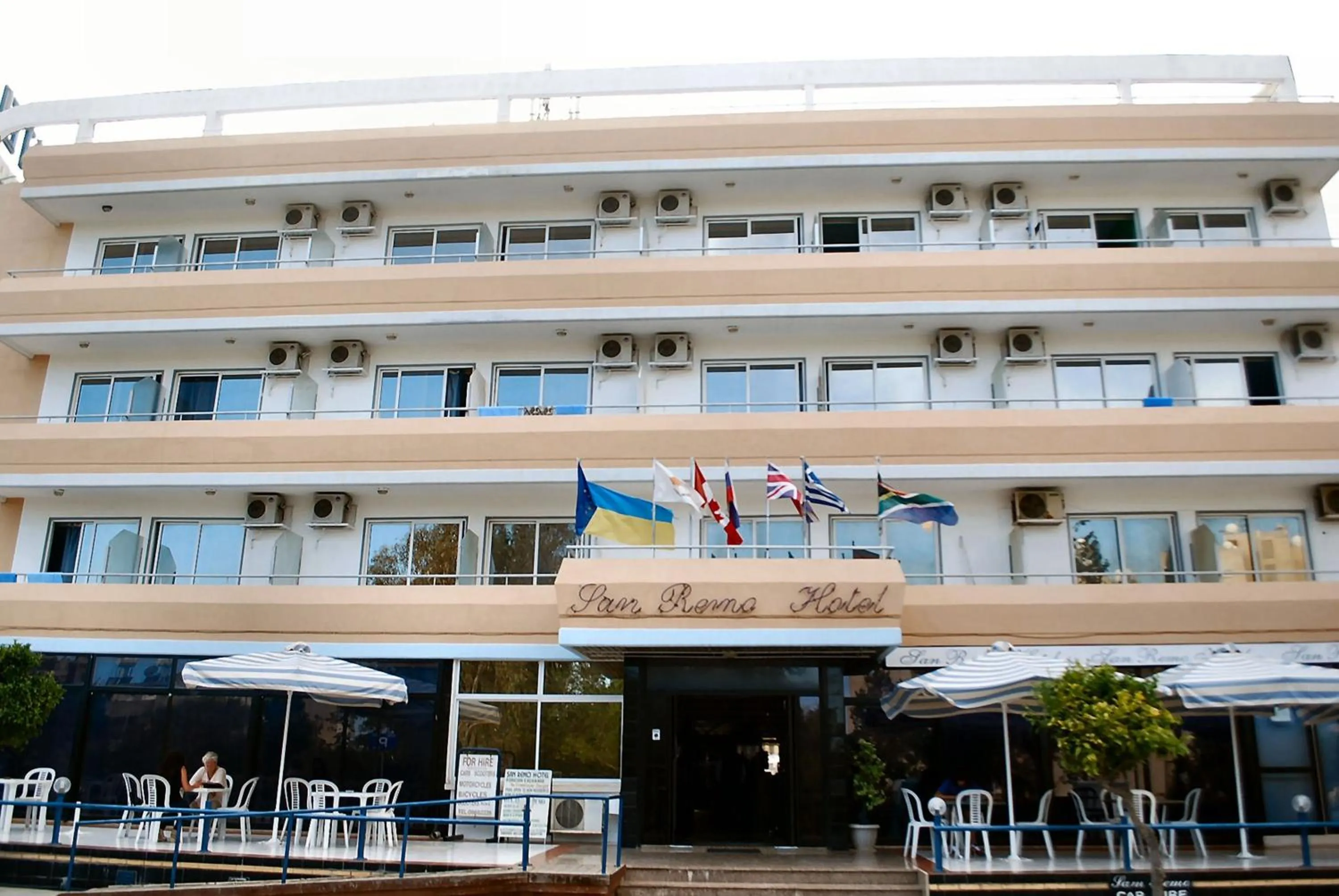 Property building in San Remo Hotel