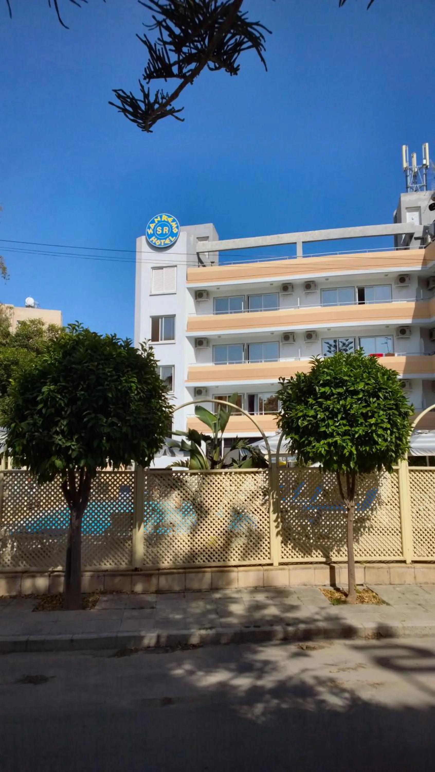 Property building in San Remo Hotel