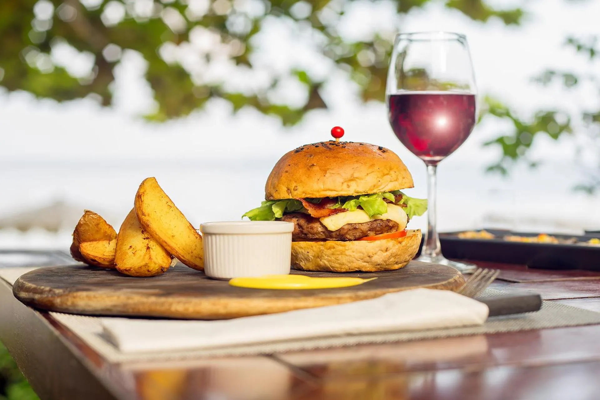 Food close-up in Samed Villa Resort