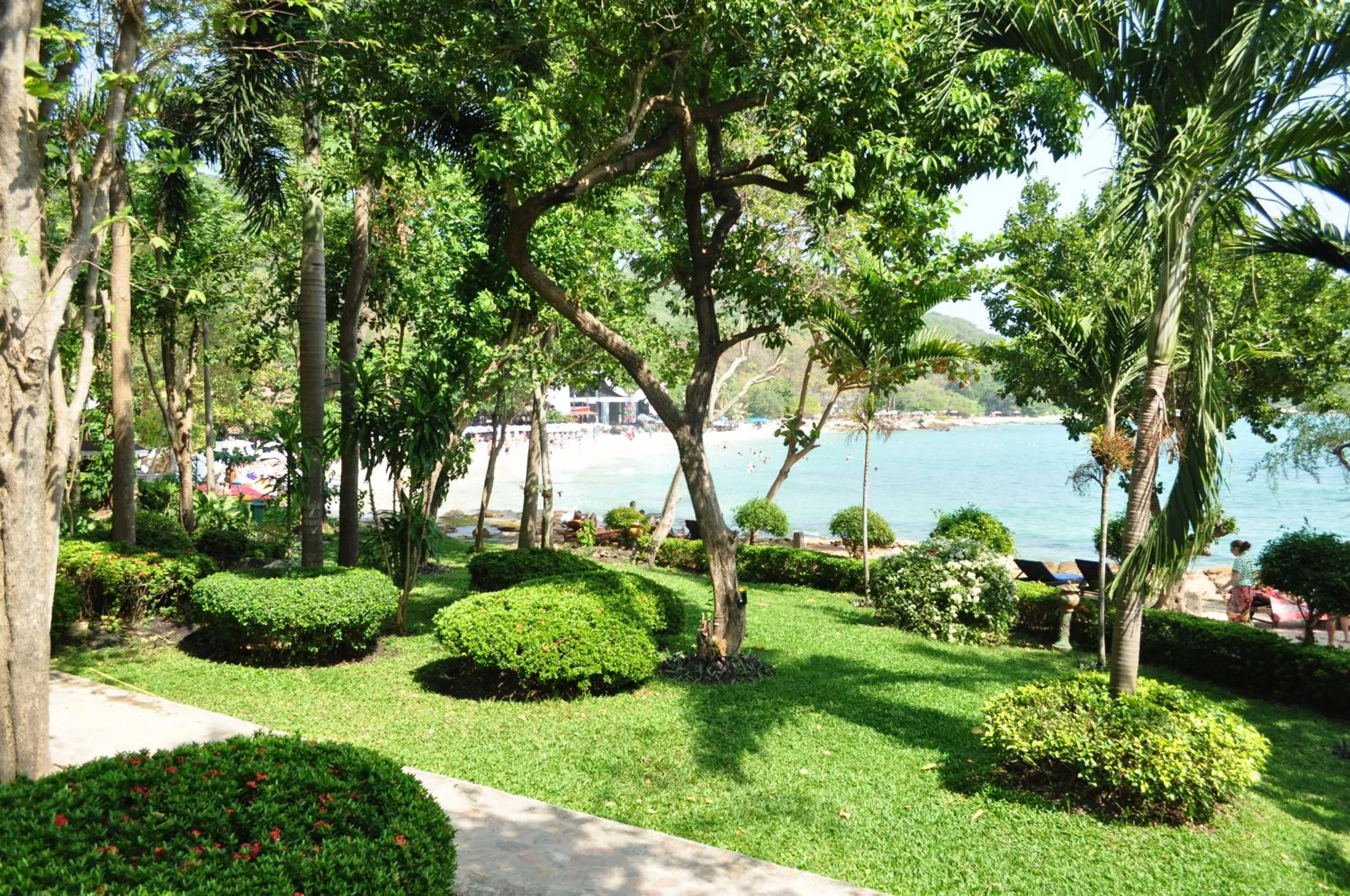 Garden view in Samed Villa Resort