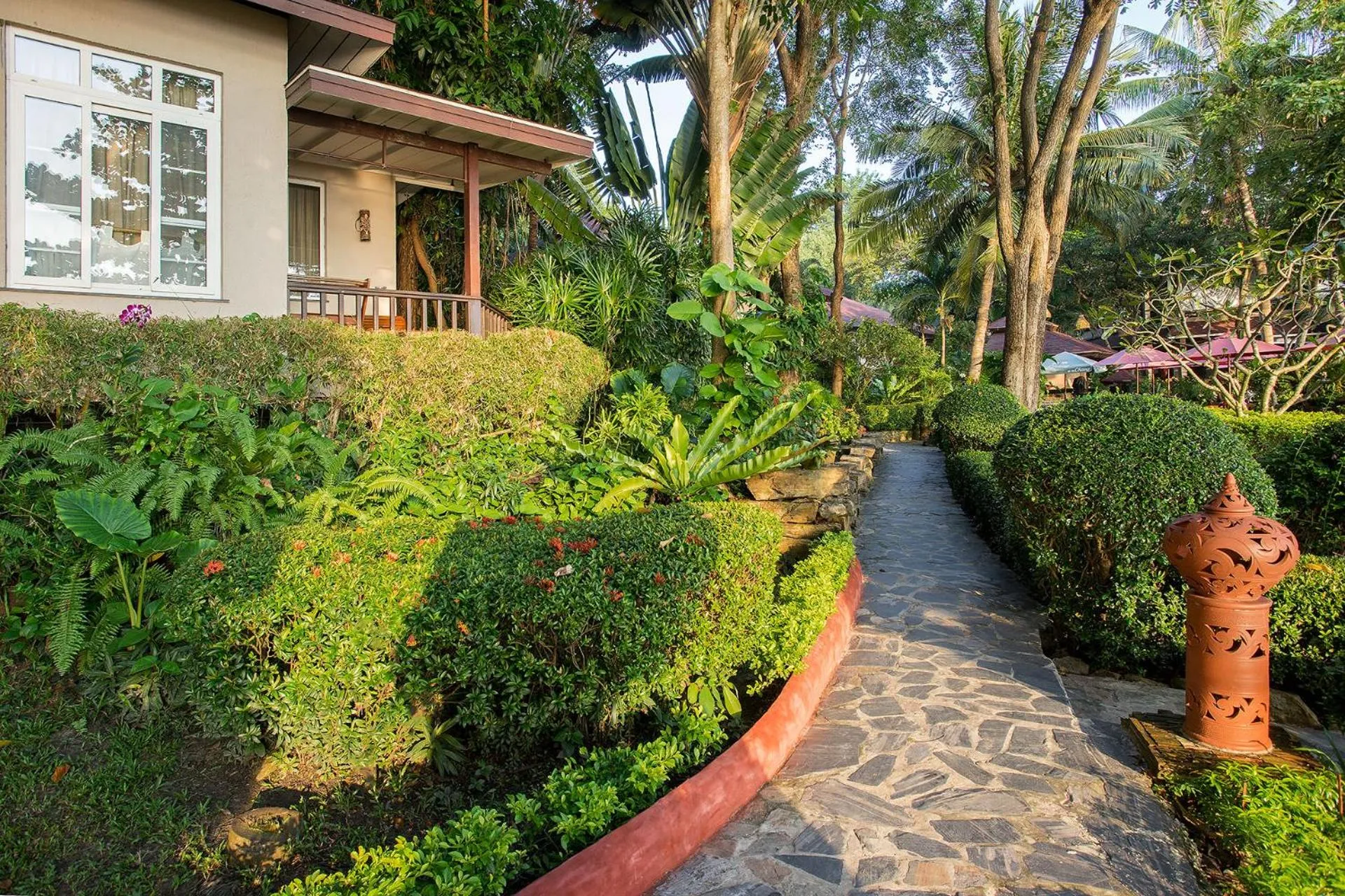 Garden view in Samed Villa Resort