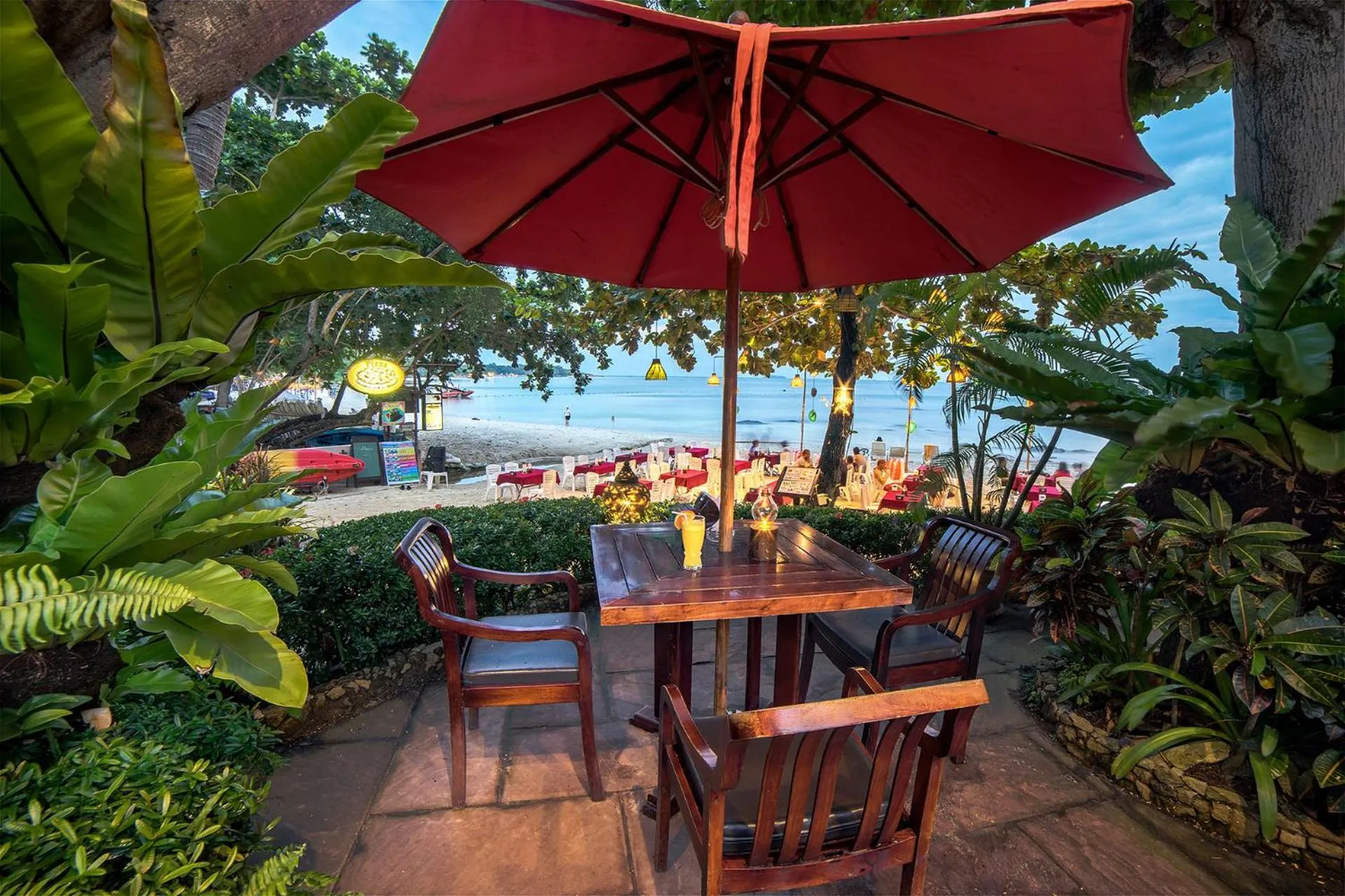 Dining area in Samed Villa Resort