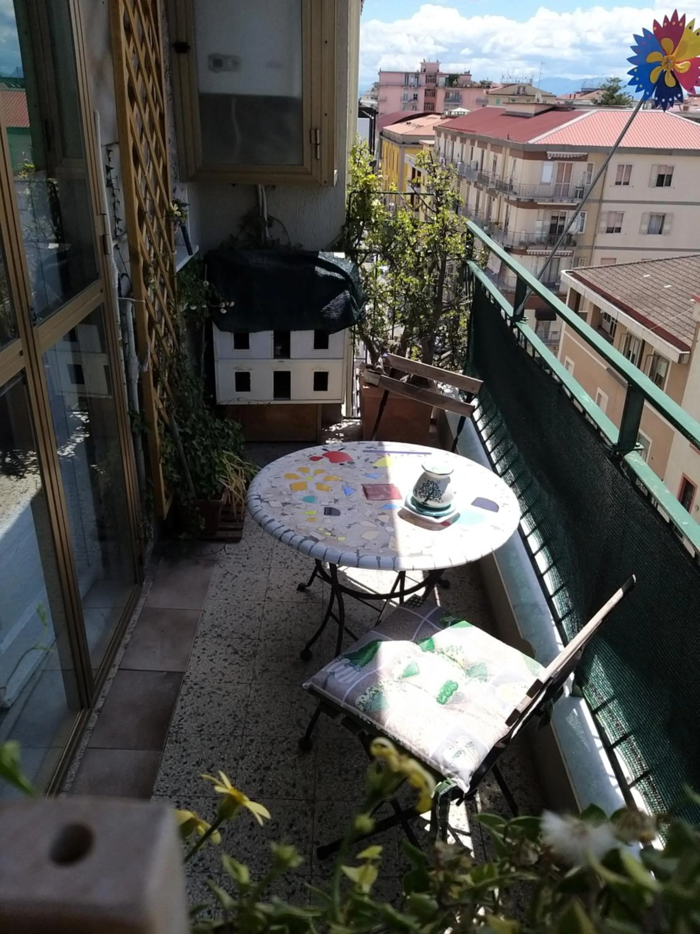 Balcony/Terrace in B & B Arco di Sole