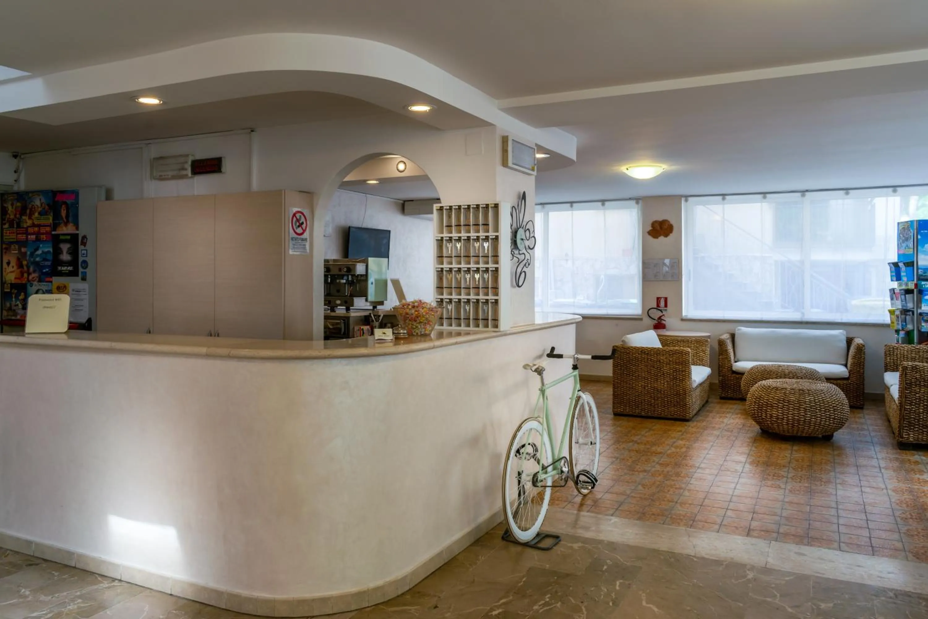 Lobby or reception in Hotel Stresa