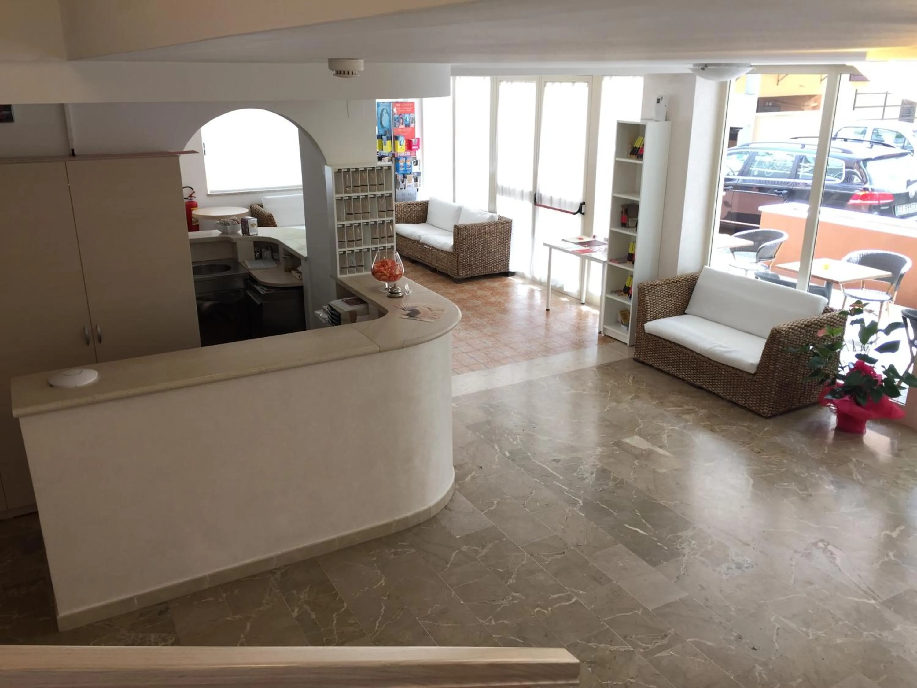 Lobby or reception in Hotel Stresa