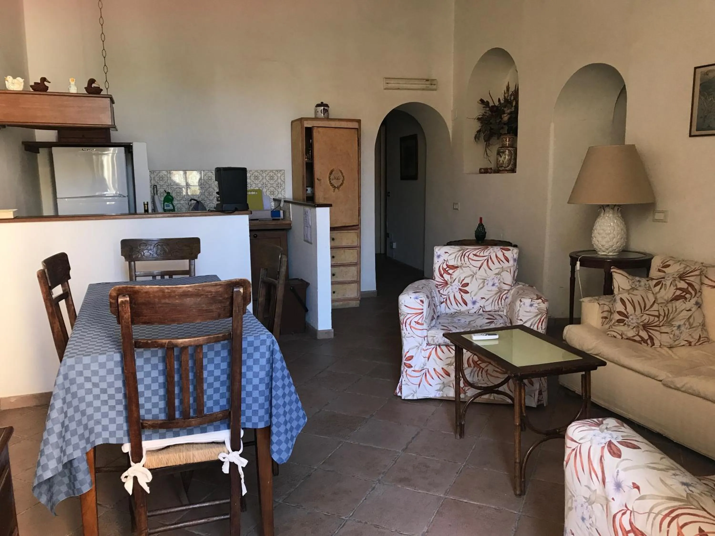 Food and drinks in Palazzo Tocco