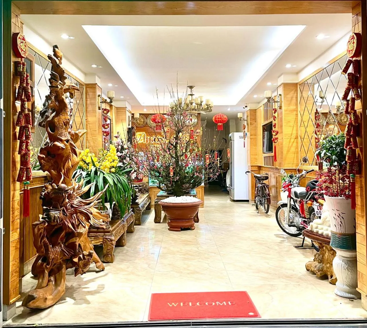 Lobby or reception in Hotel Phuong Nghi