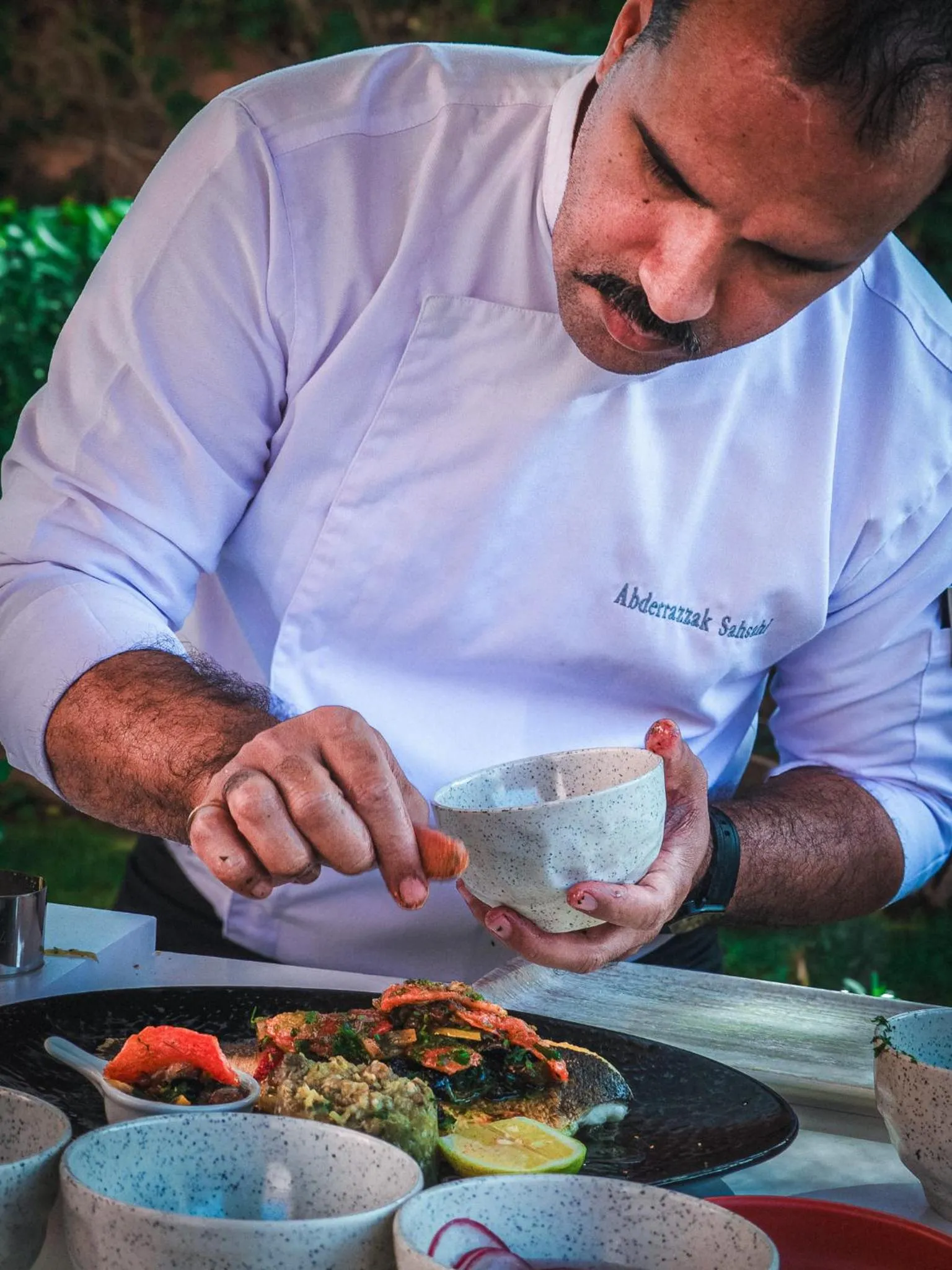 Restaurant/places to eat in Grand Mogador Menara & Spa