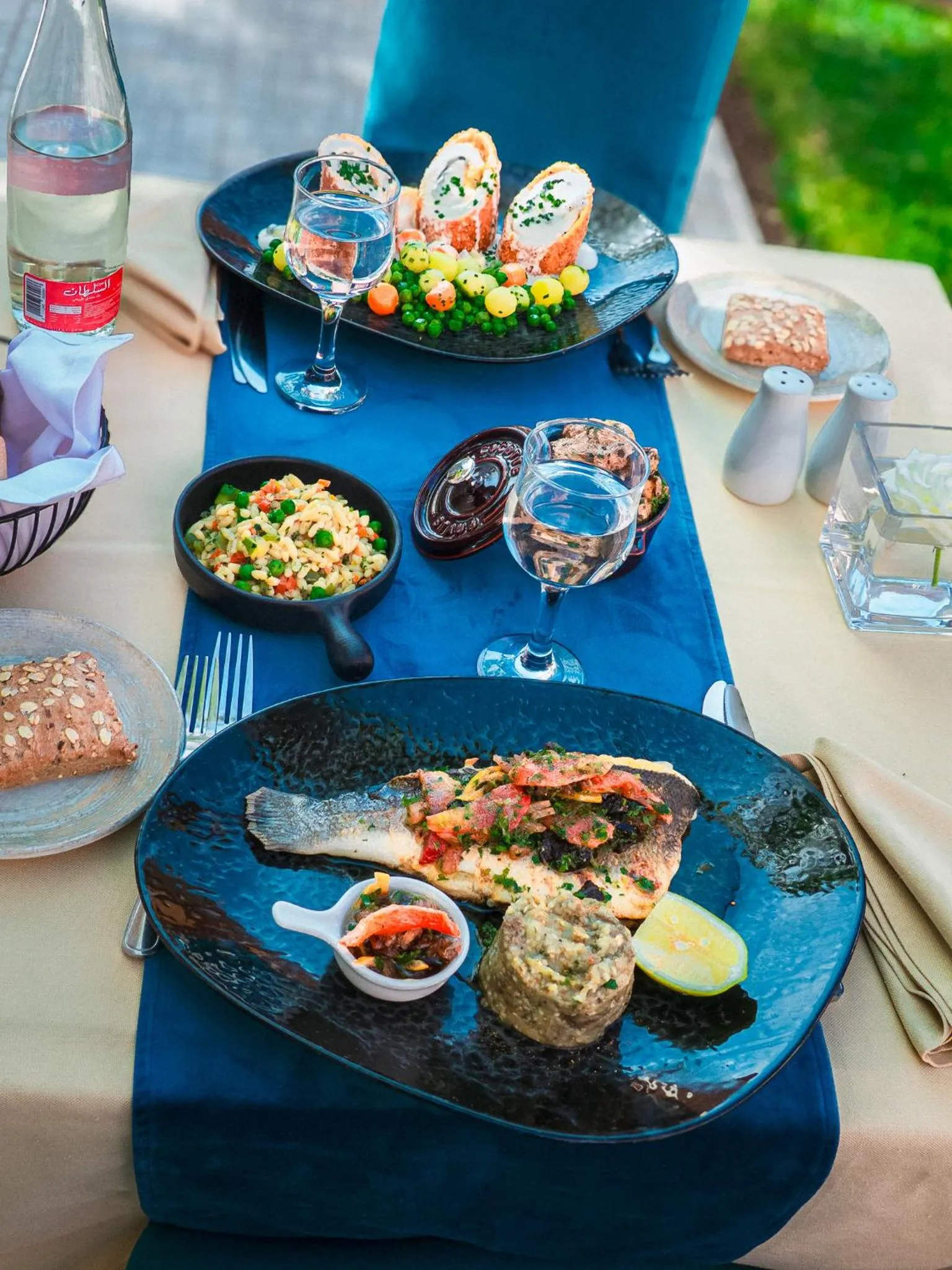 Restaurant/places to eat in Grand Mogador Menara & Spa