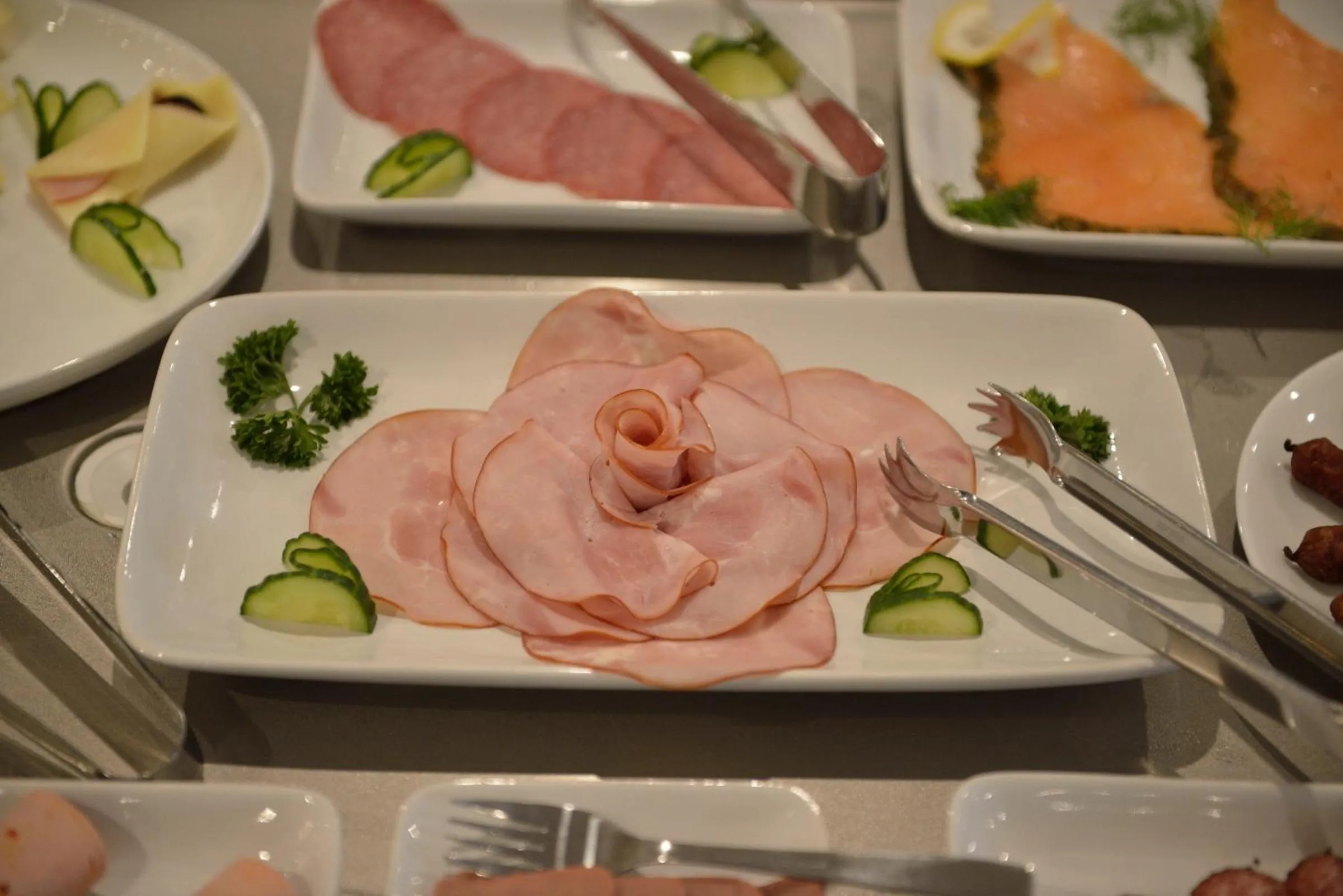 Food close-up in Hotell Nova