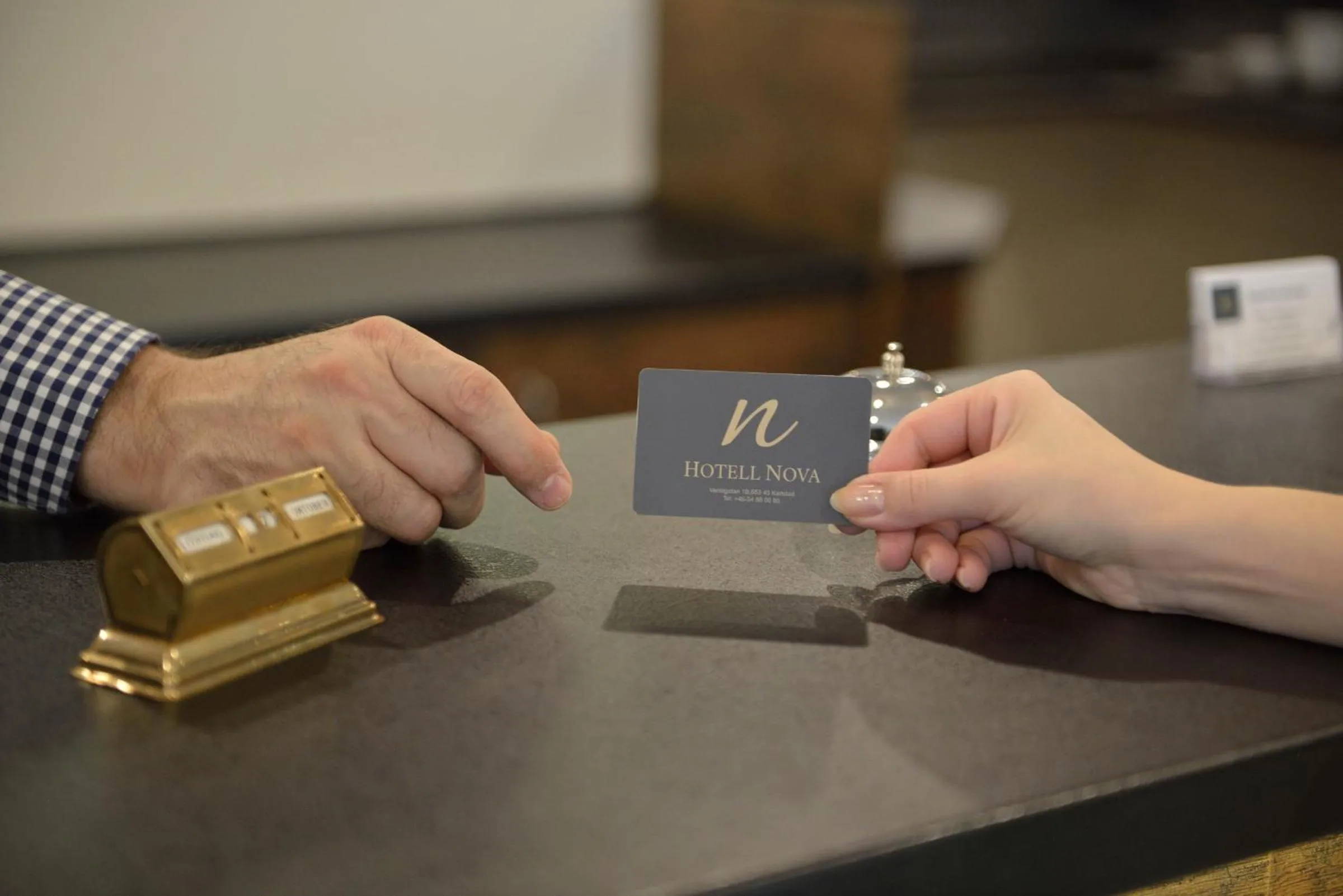 Property logo or sign in Hotell Nova