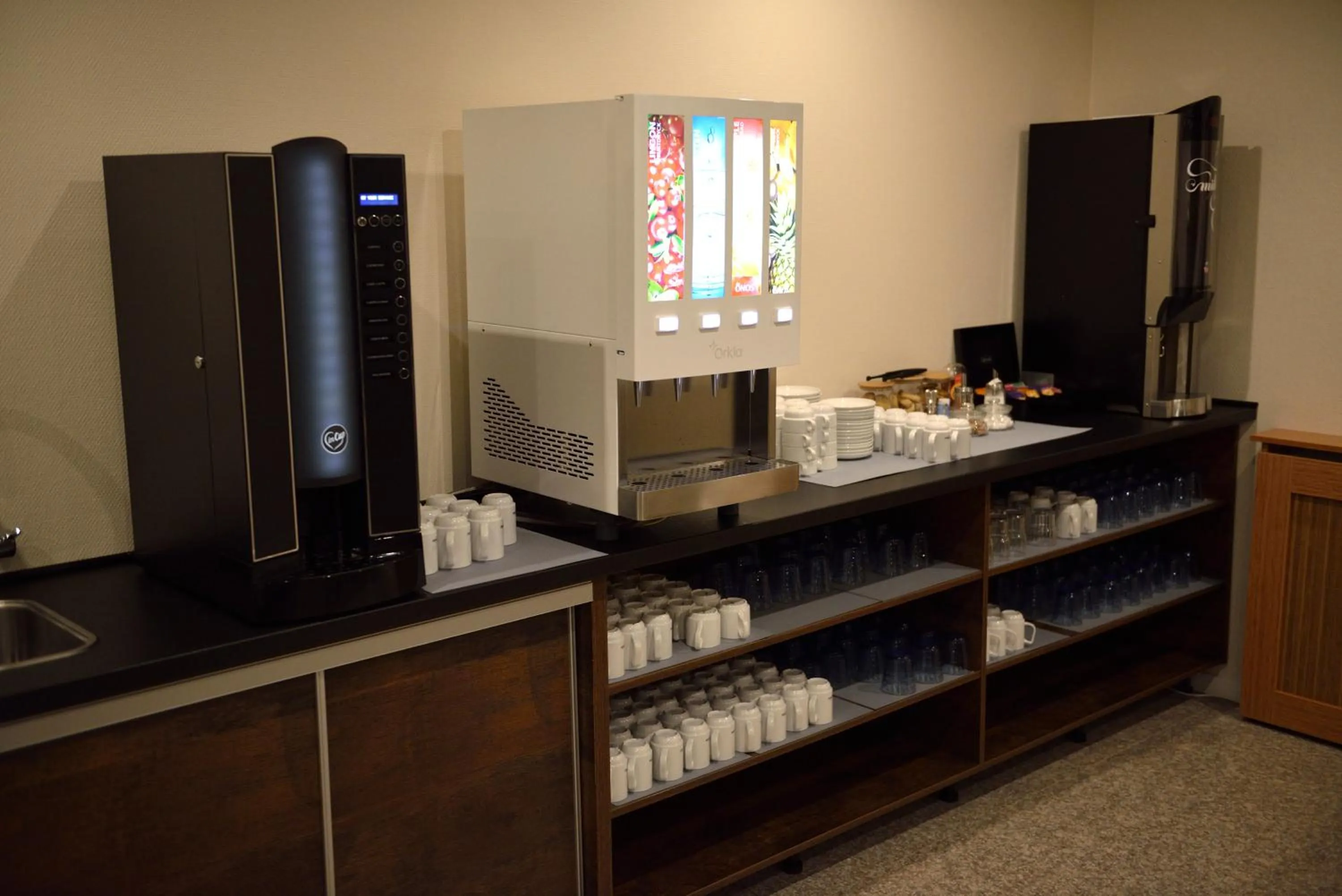 Coffee/tea facilities in Hotell Nova