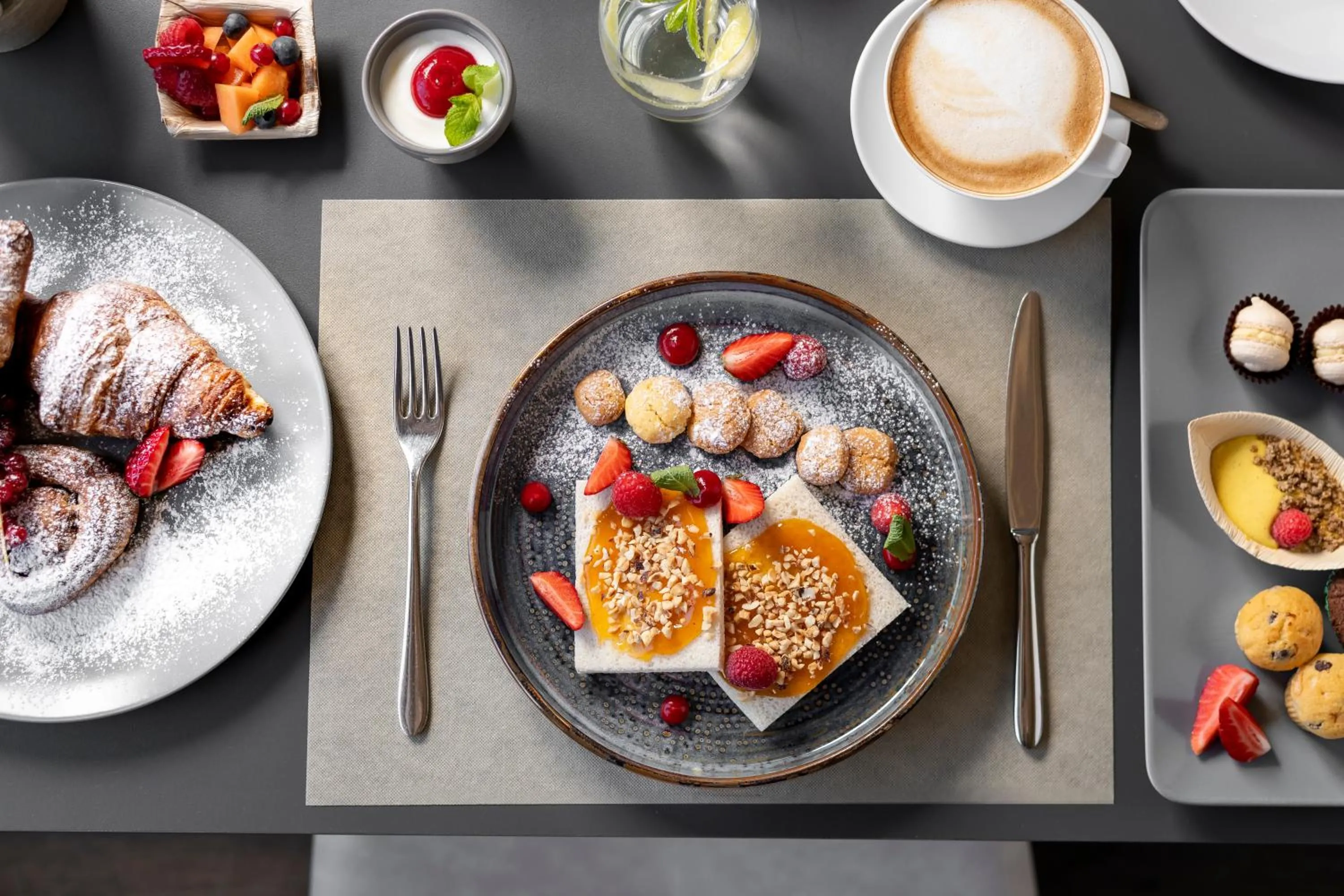 Breakfast in X Alp Hotel