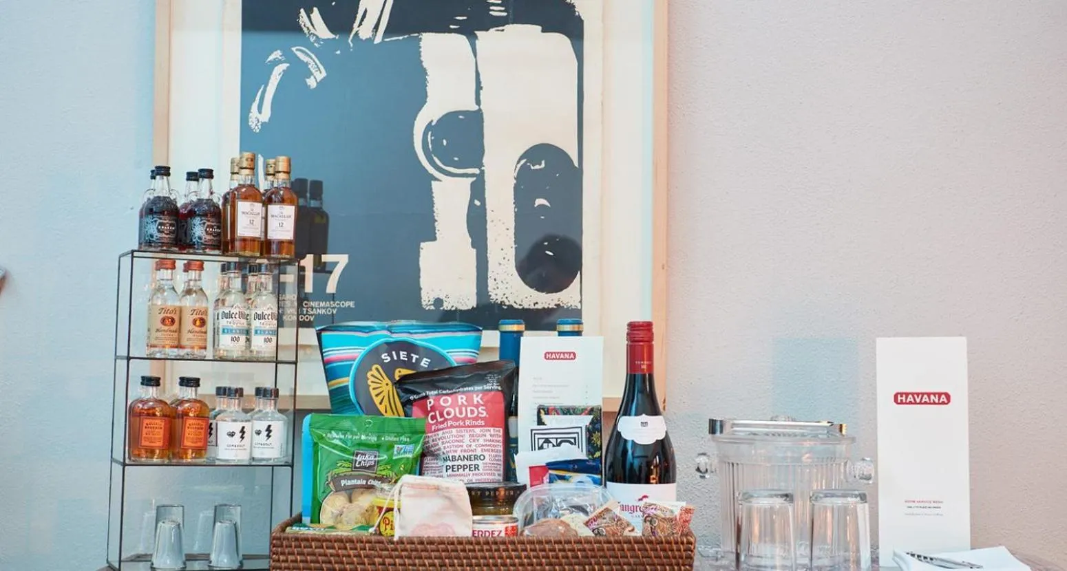 Food close-up in Hotel Havana