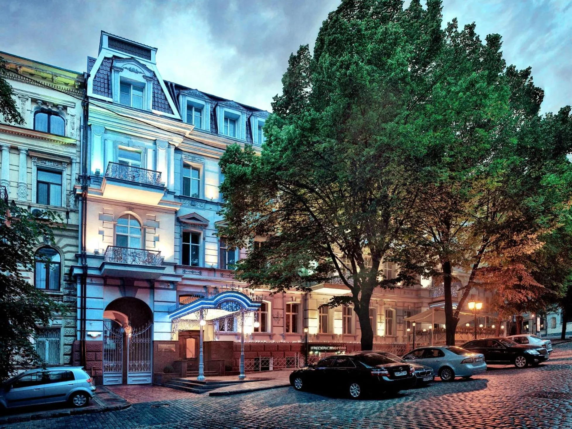 Property building in Continental Hotel