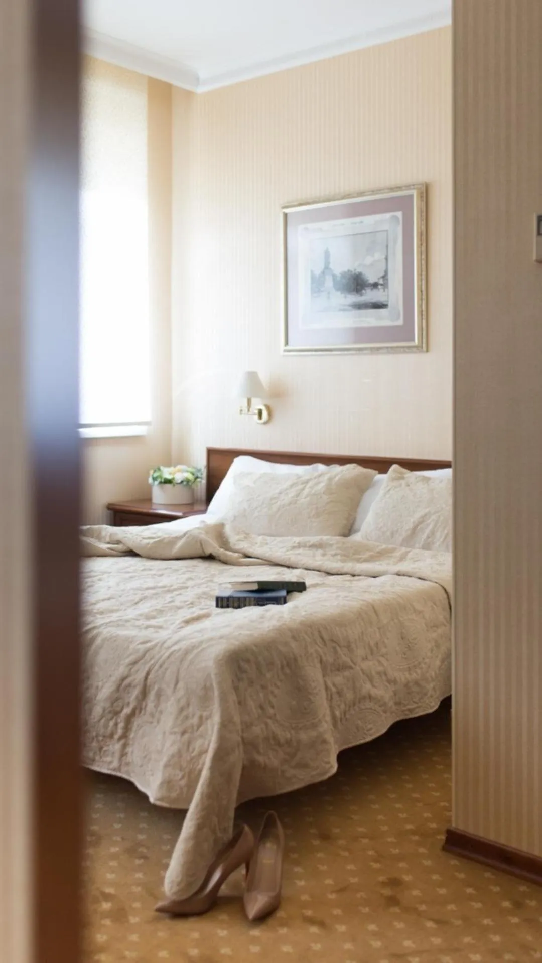 Decorative detail, Bed in Continental Hotel