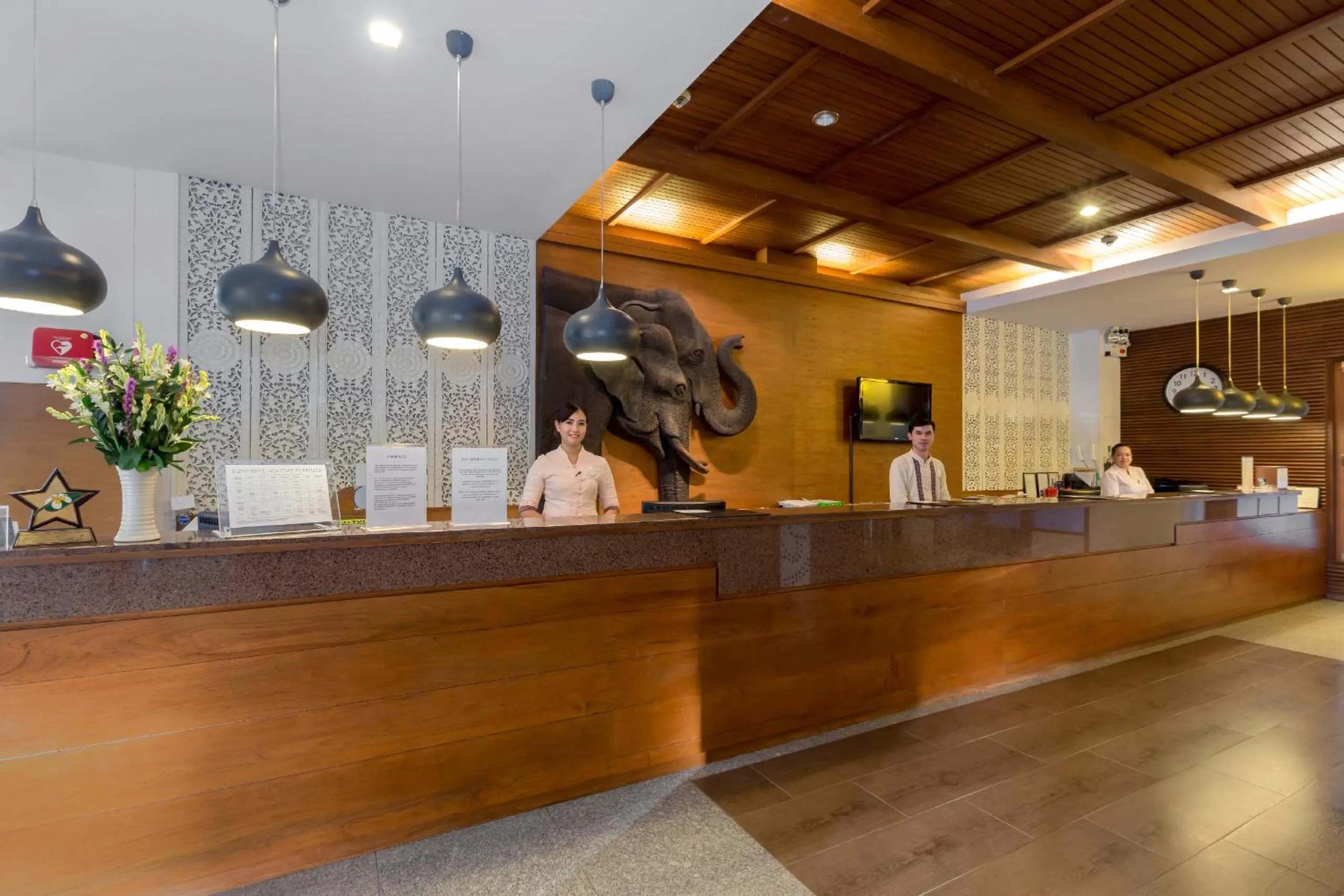 Lobby or reception in Sunprime Kamala Beach
