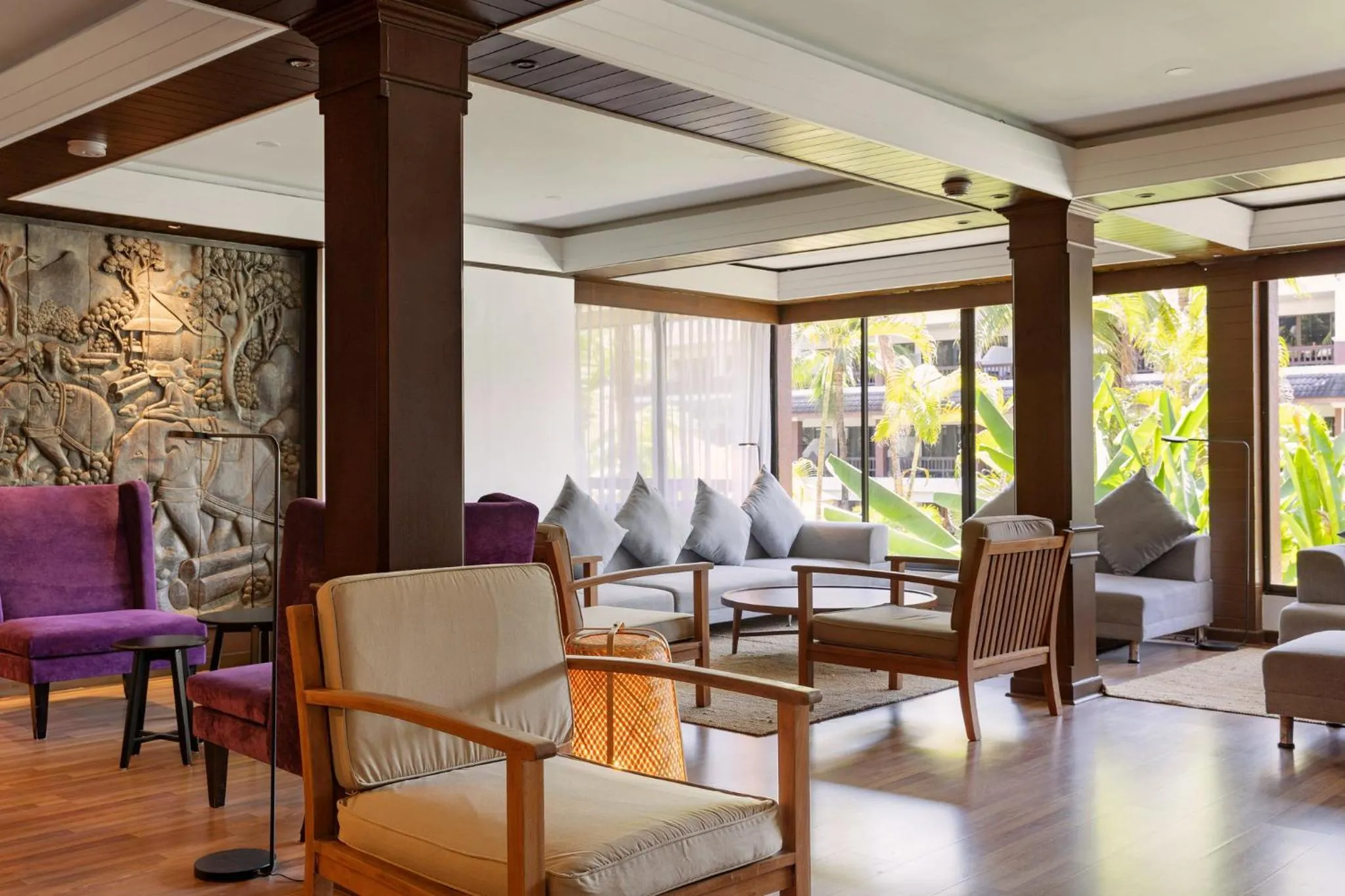 Communal lounge/ TV room in Sunprime Kamala Beach